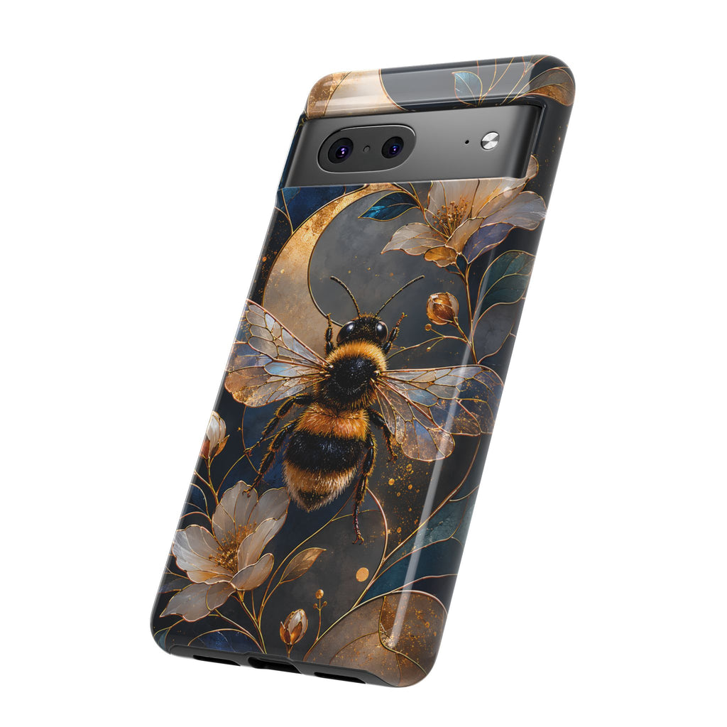 Bumblebee Google Pixel Phone Case | Moonlit Bee Art Cover