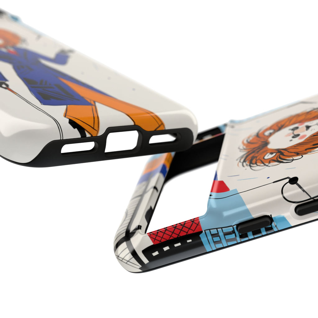 Lion Gentleman Google Pixel Phone Case | Dapper Lion in City Rain