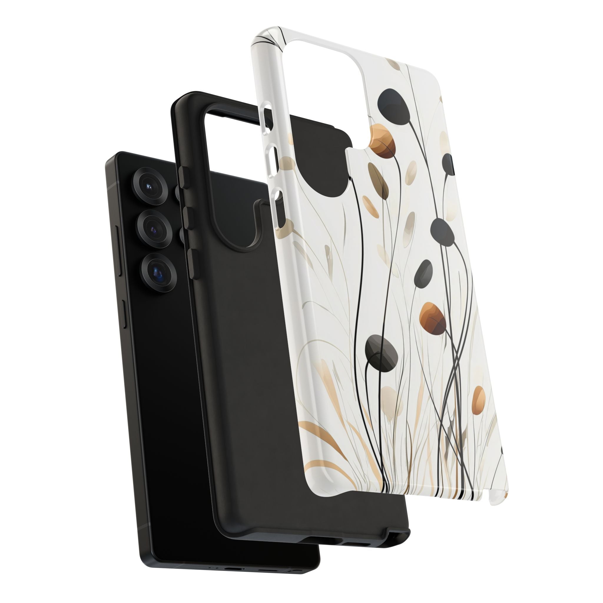 Floral Breeze Tough Samsung Galaxy Case | Neutral Botanical