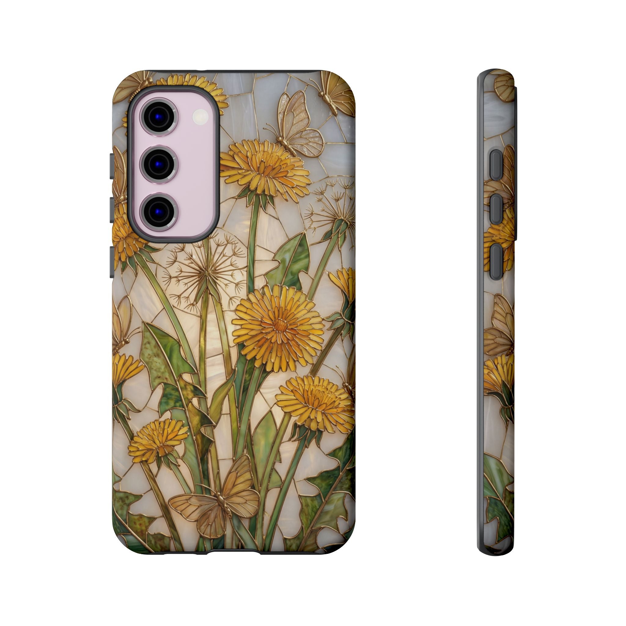 Dandelion Bouquet Tough Samsung Galaxy Case — Floral Botanical Protective Cover