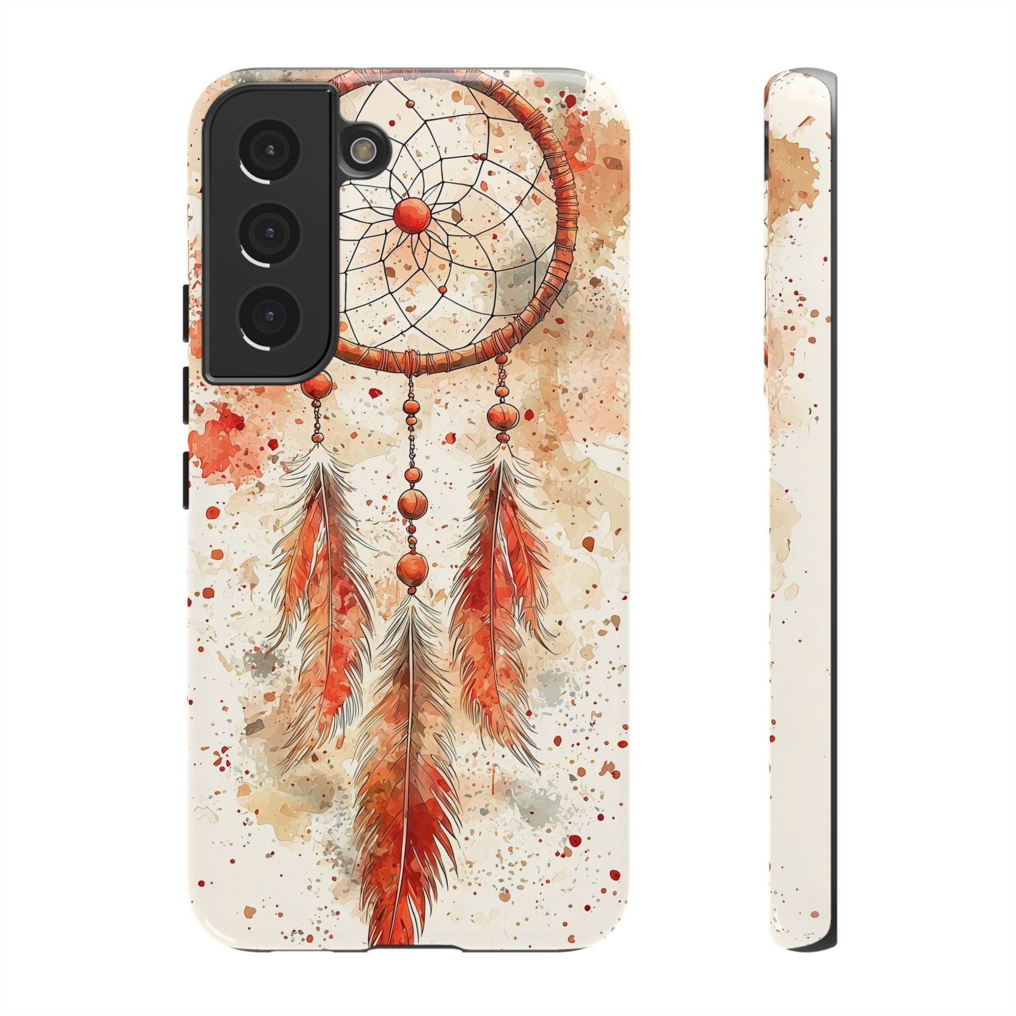Dreamcatcher Tough Samsung Galaxy Case | Watercolour Feather