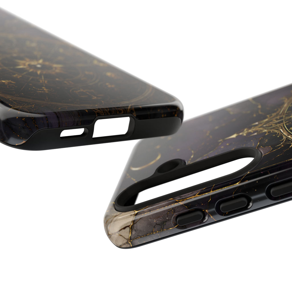 Astrology Wheel Samsung Galaxy Phone Case | Vintage Zodiac Phone Case