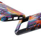 Vibrant American Football Runner Google Pixel Phone Case