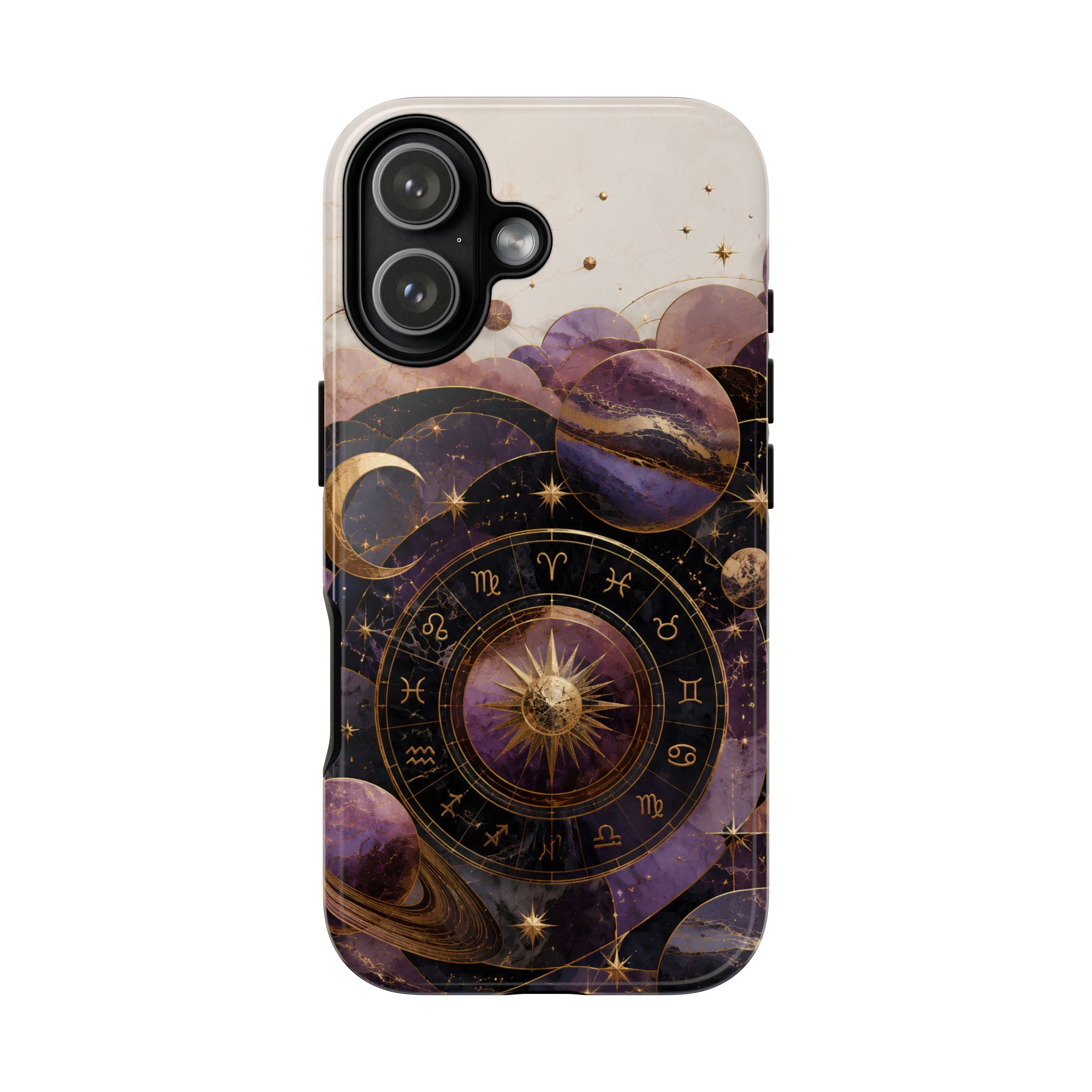 Vintage Zodiac iPhone Case | Celestial Moon Astrology iPhone Case