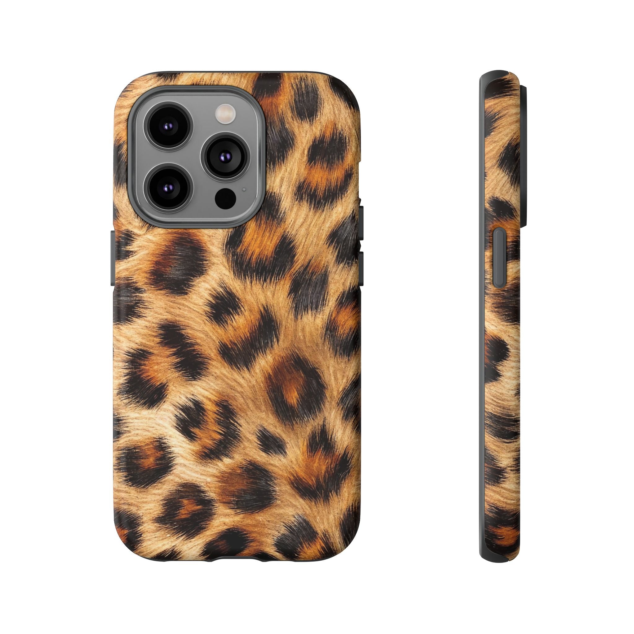 Stylish Leopard Print Tough iPhone Case