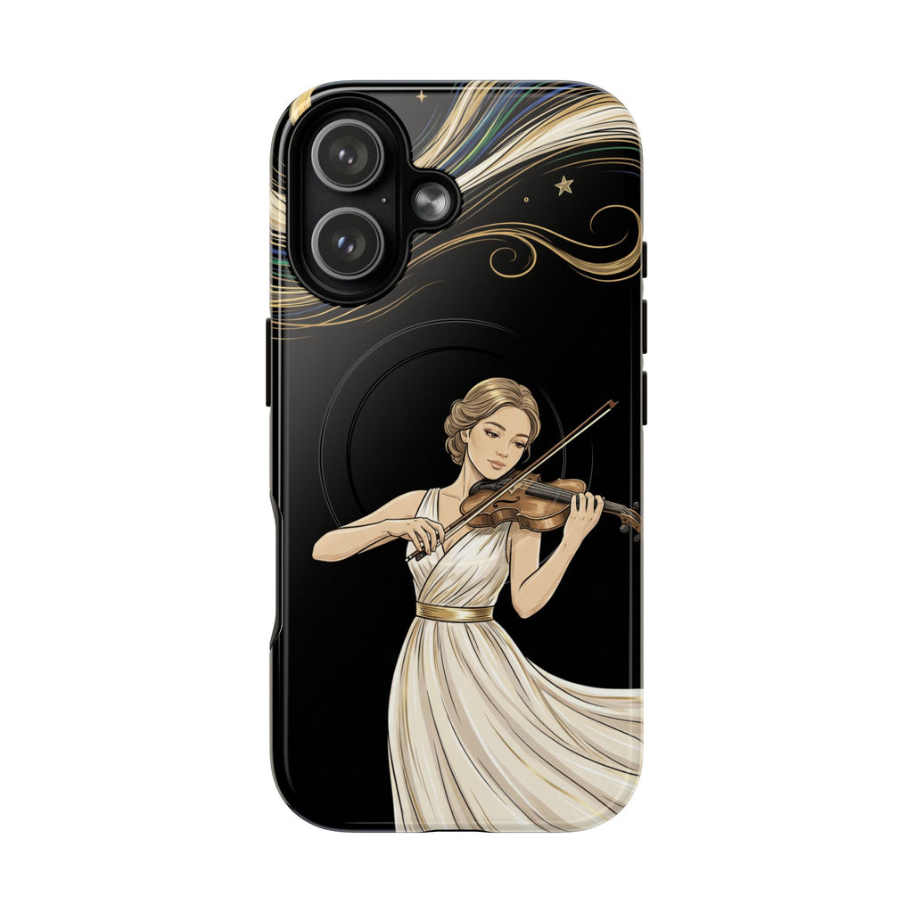 Violinist MagSafe iPhone Case | Elegant Classical Musicist Design