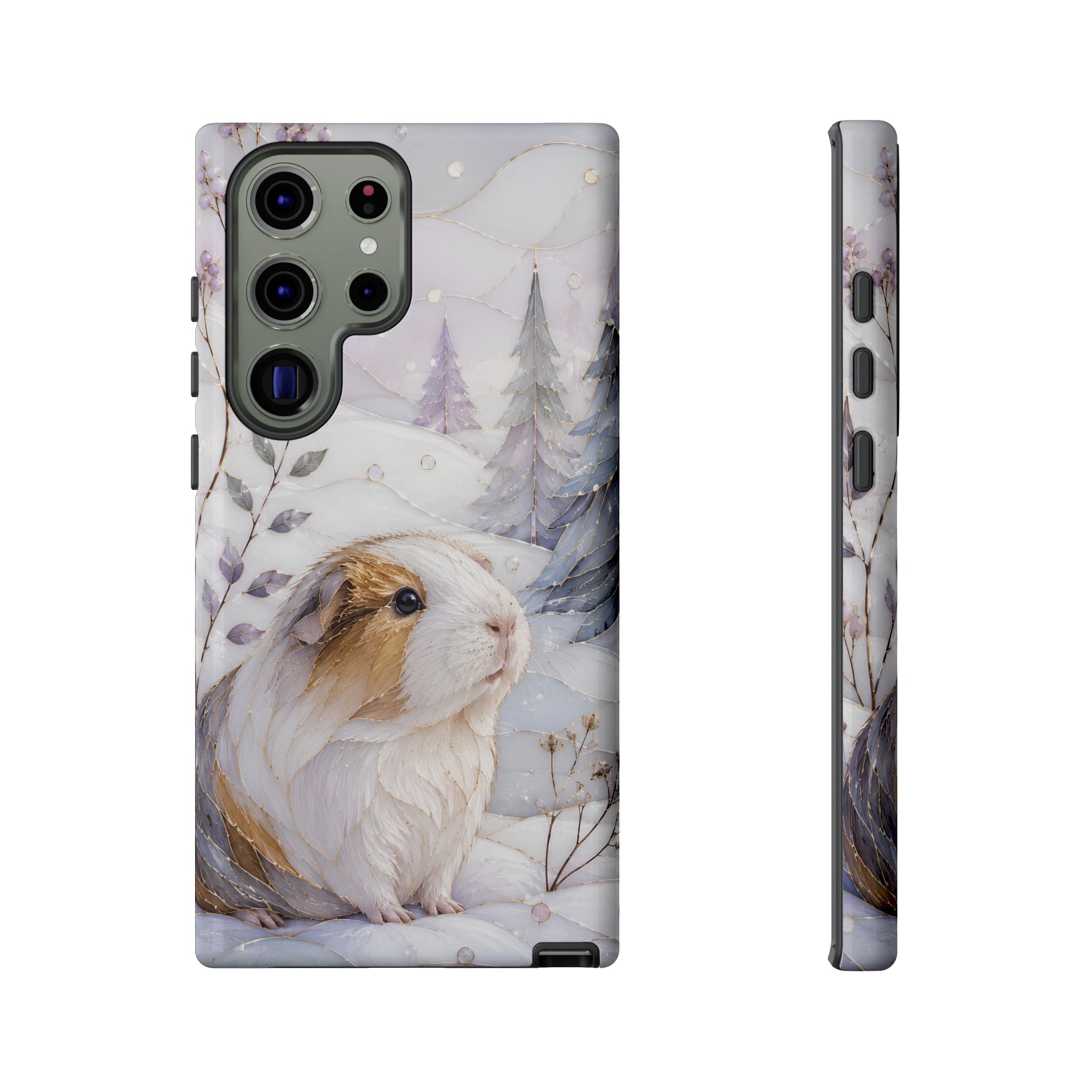 Guinea Pig Samsung Galaxy Phone Case | Winter Guinea Pig Phone Case
