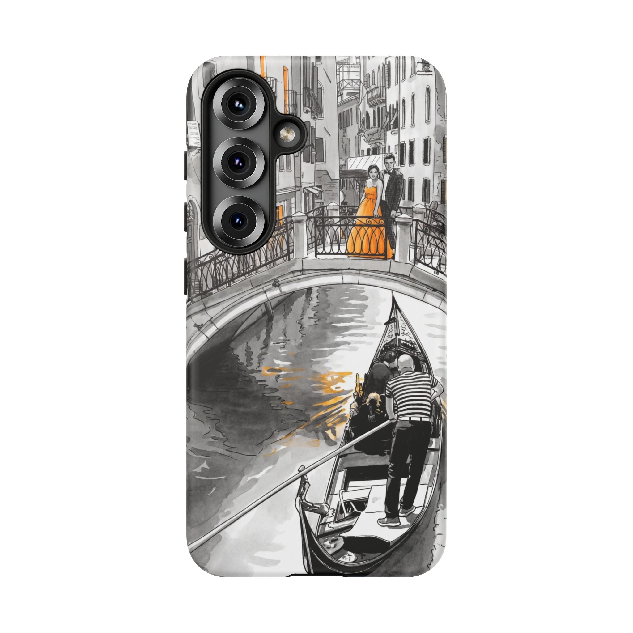 Venice Gondola Samsung Galaxy Case | Romantic Canal Scene Protective Case