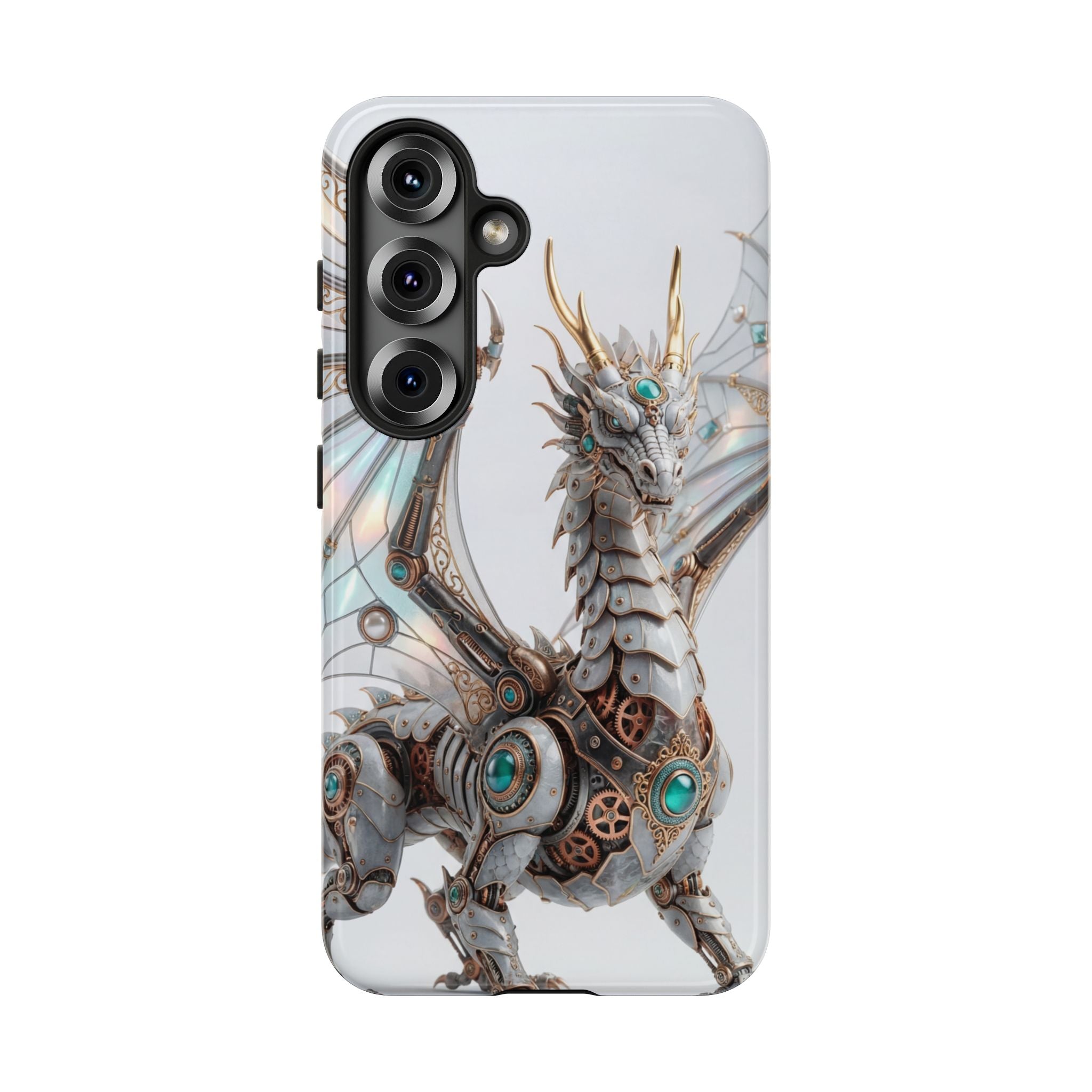 Steampunk Mechanical Dragon Samsung Galaxy Case — Fantasy Armor Protective Cover