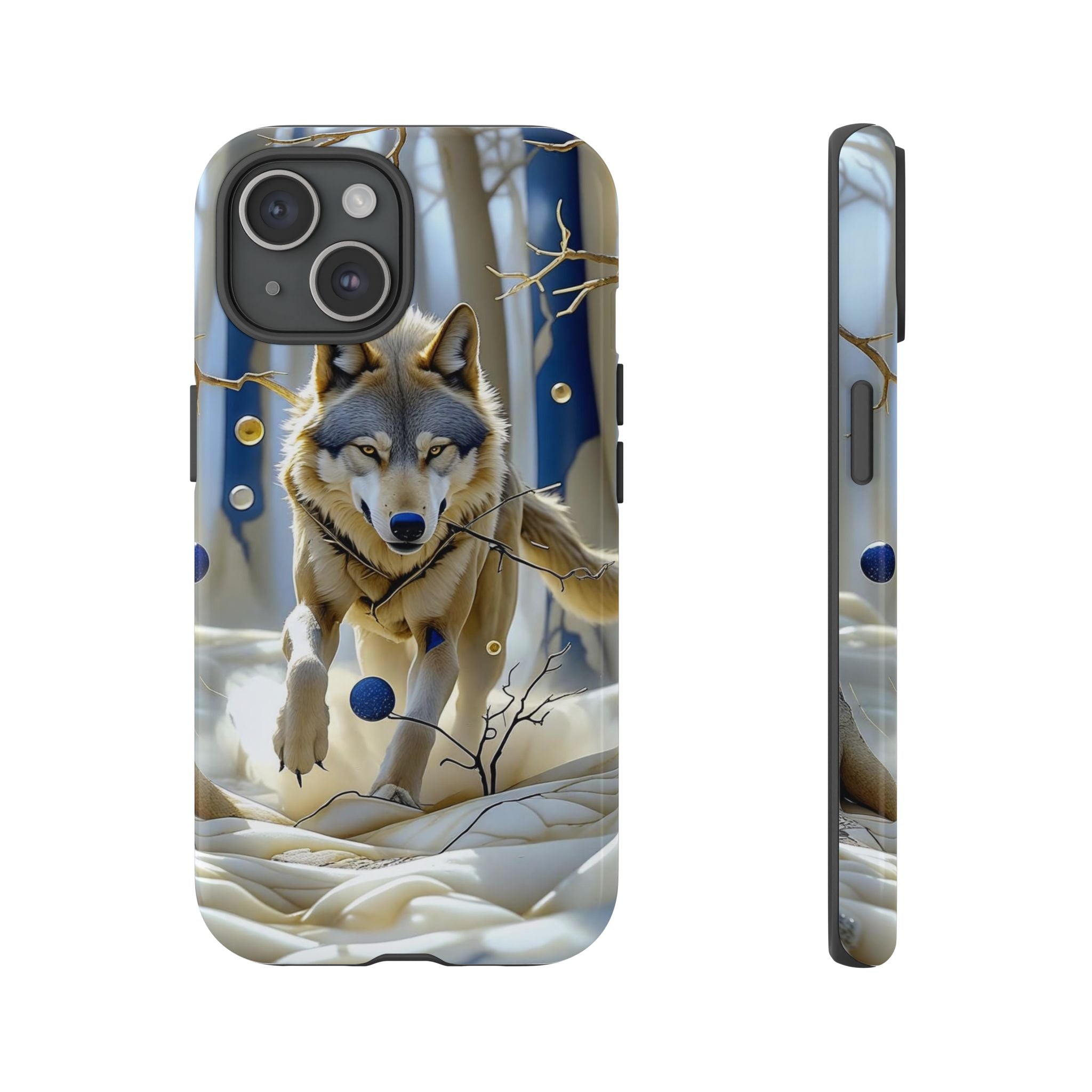Wolf in Snow iPhone Case — Rugged Wildlife