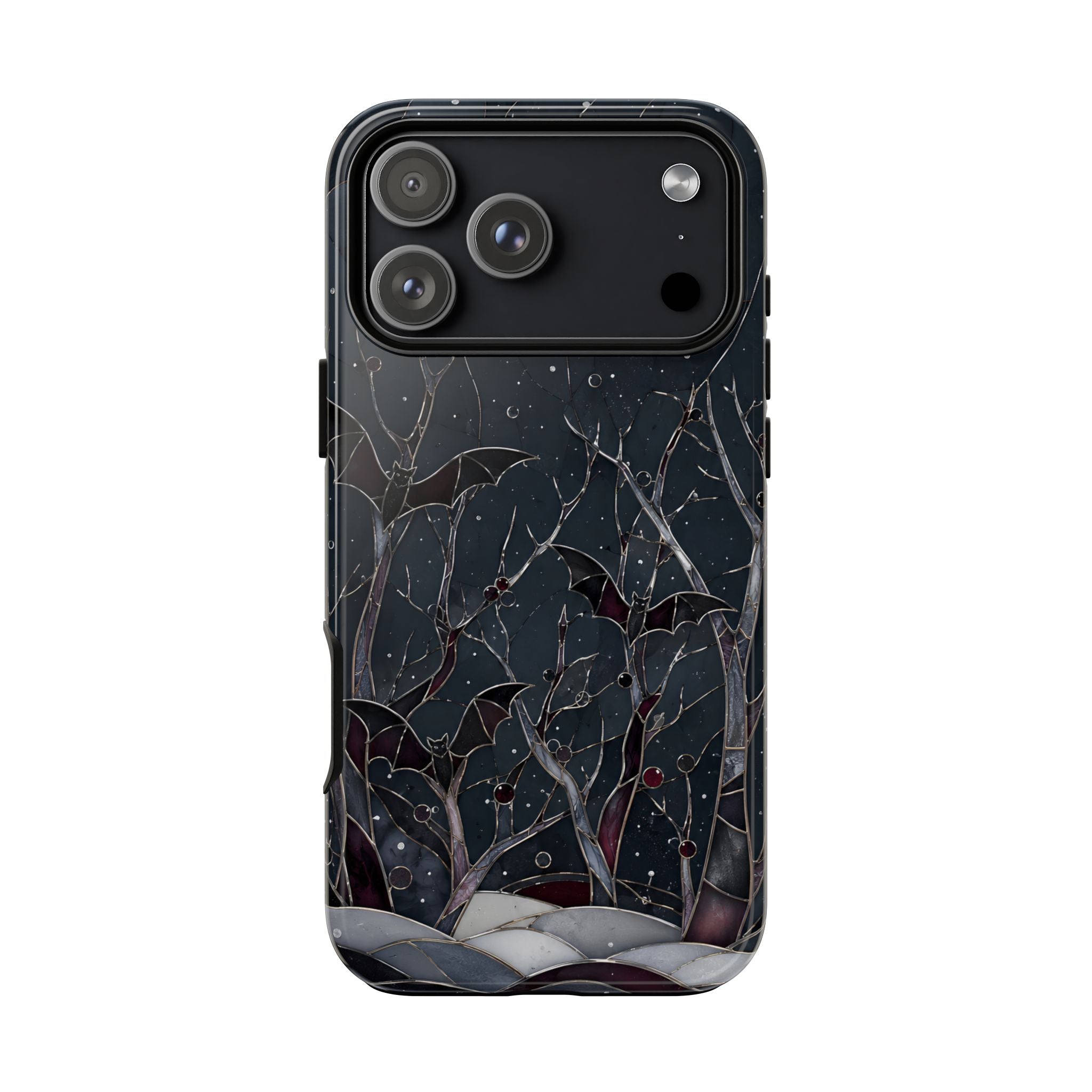 Gothic Bat iPhone Case | Moonlit Forest iPhone Case