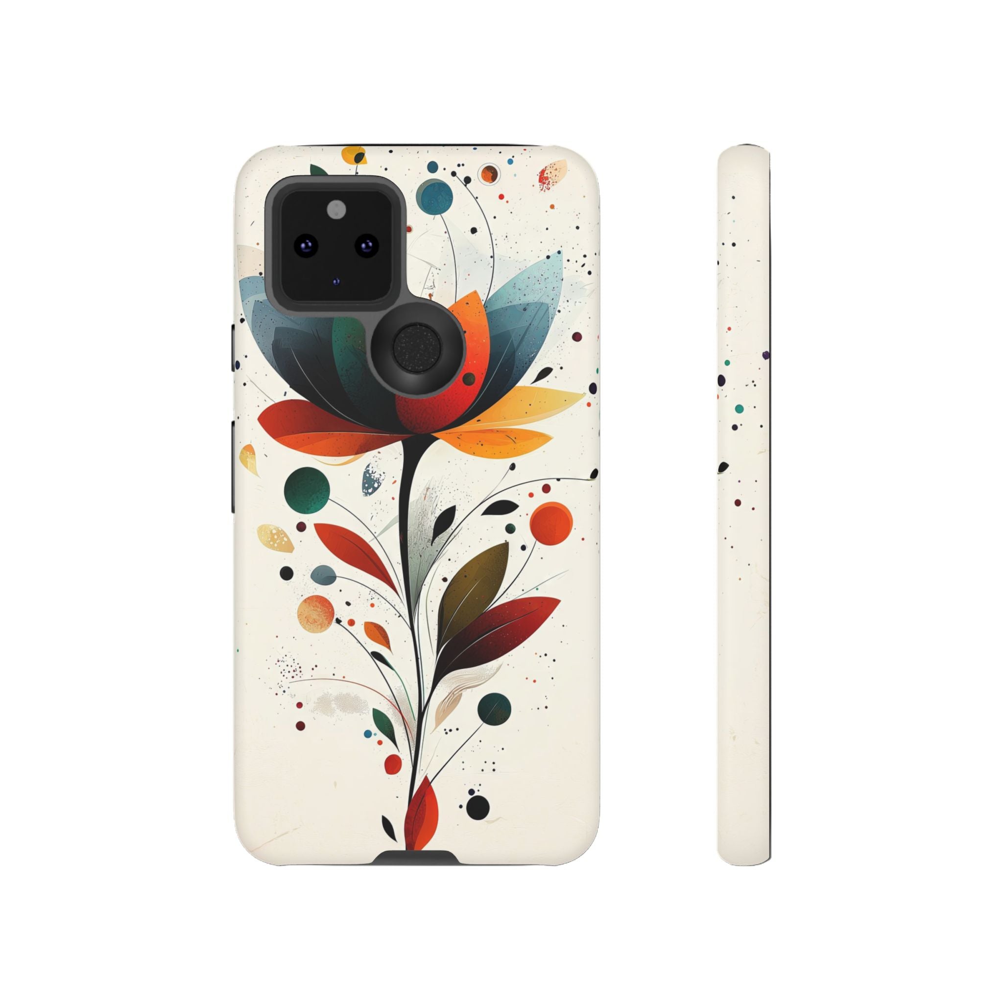 Floral Abstract Google Pixel Case | Colourful Botanical Art