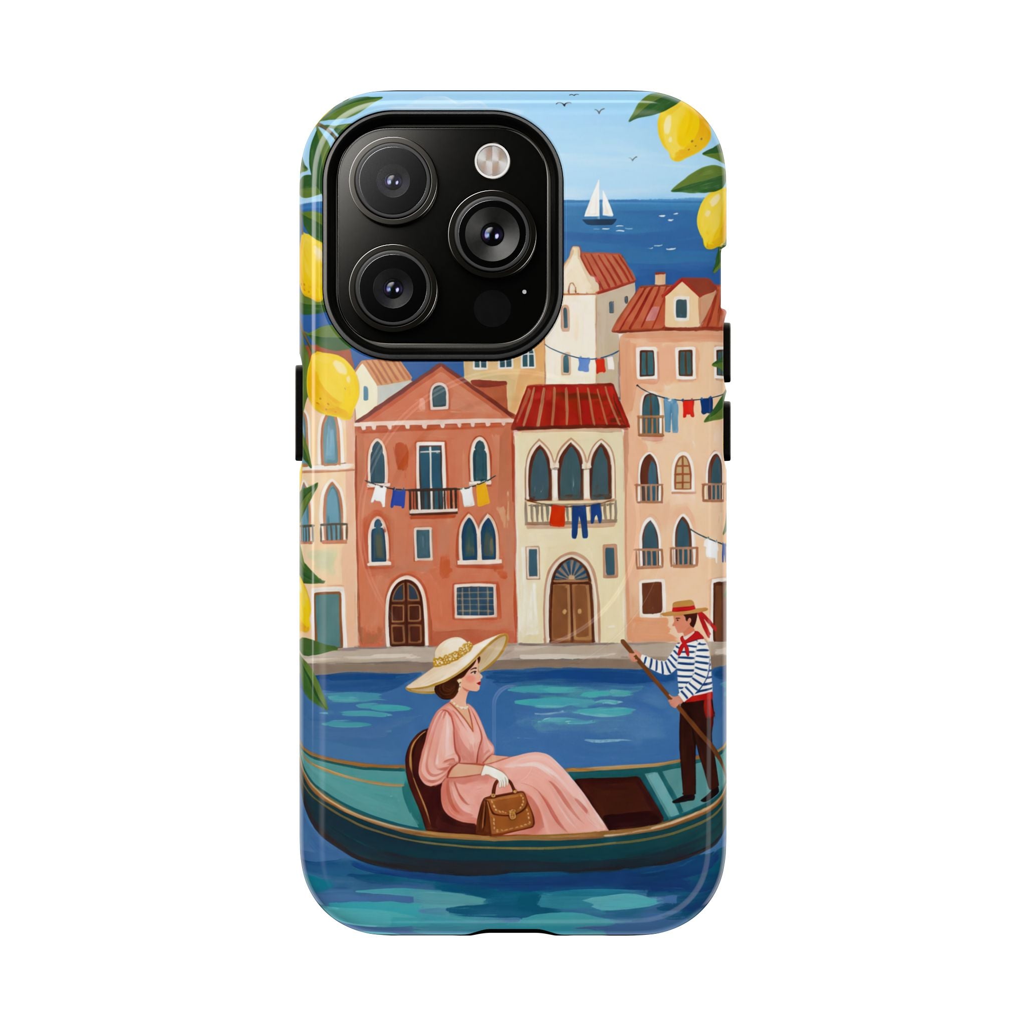 Venetian Gondola MagSafe iPhone Case | Lemon Coast Waterfront Travel
