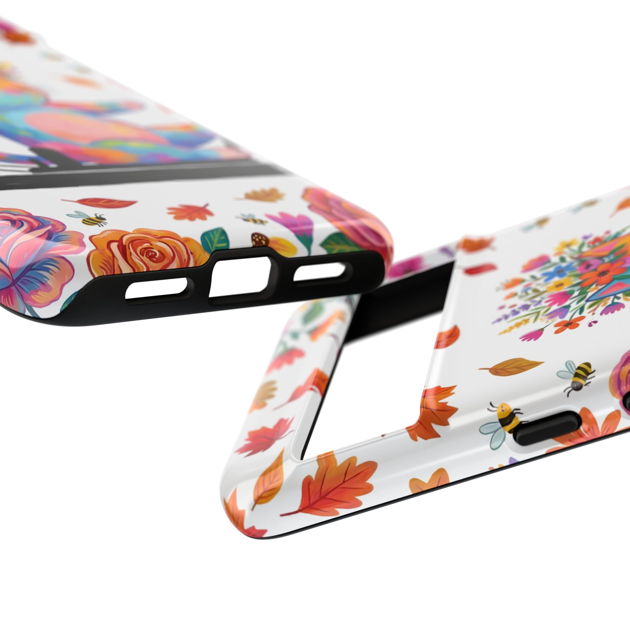 Custodia protettiva per Google Pixel con gatto floreale colorato su Pilates Reformer