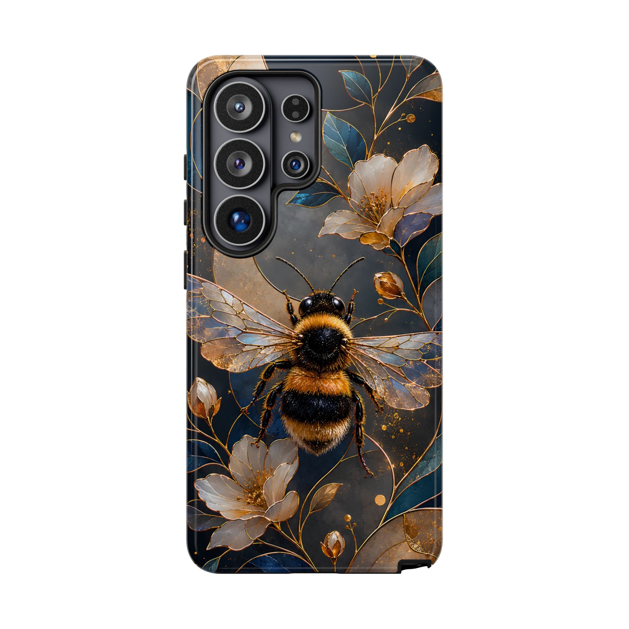 Bumblebee Samsung Galaxy Phone Case | Moonlit Bee Art Cover