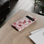 Pink Botanical Floral Eucalyptus Google Pixel Phone Case
