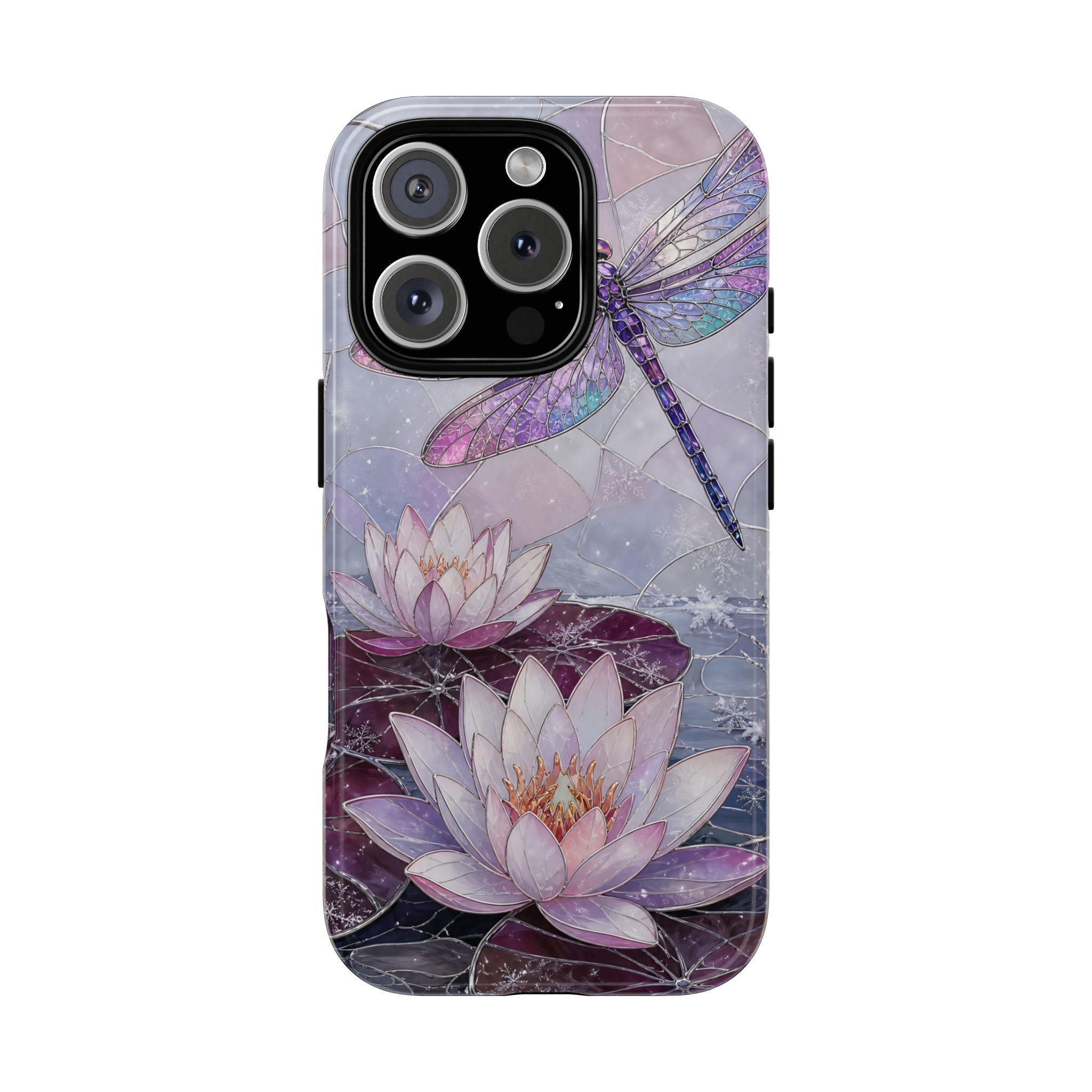 Dragonfly iPhone Case | Lotus Flower iPhone Case