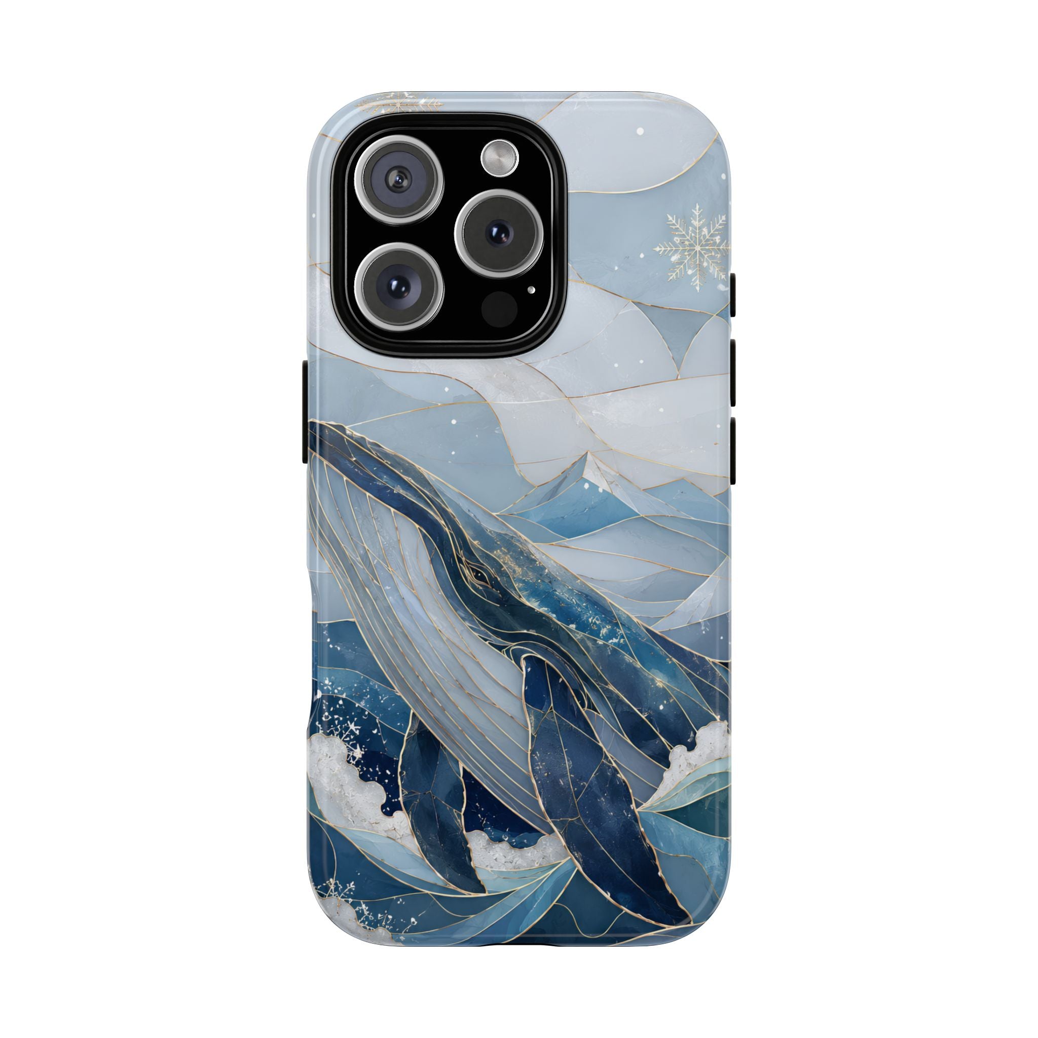 Blue Whale iPhone Case | Ocean Wave iPhone Case