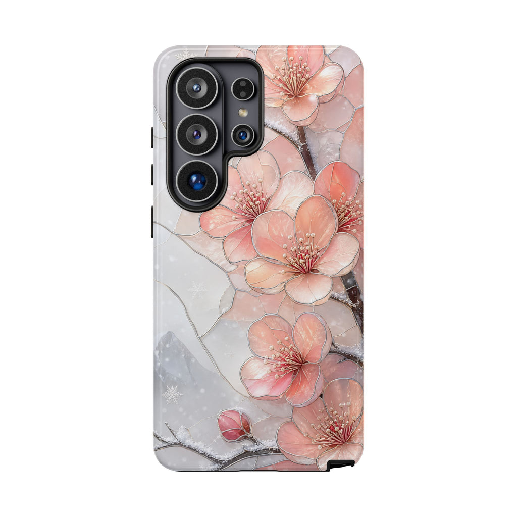 Cherry Blossom Samsung Galaxy Phone Case | Pink Floral Phone Case