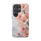 Cherry Blossom Samsung Galaxy Phone Case | Pink Floral Phone Case
