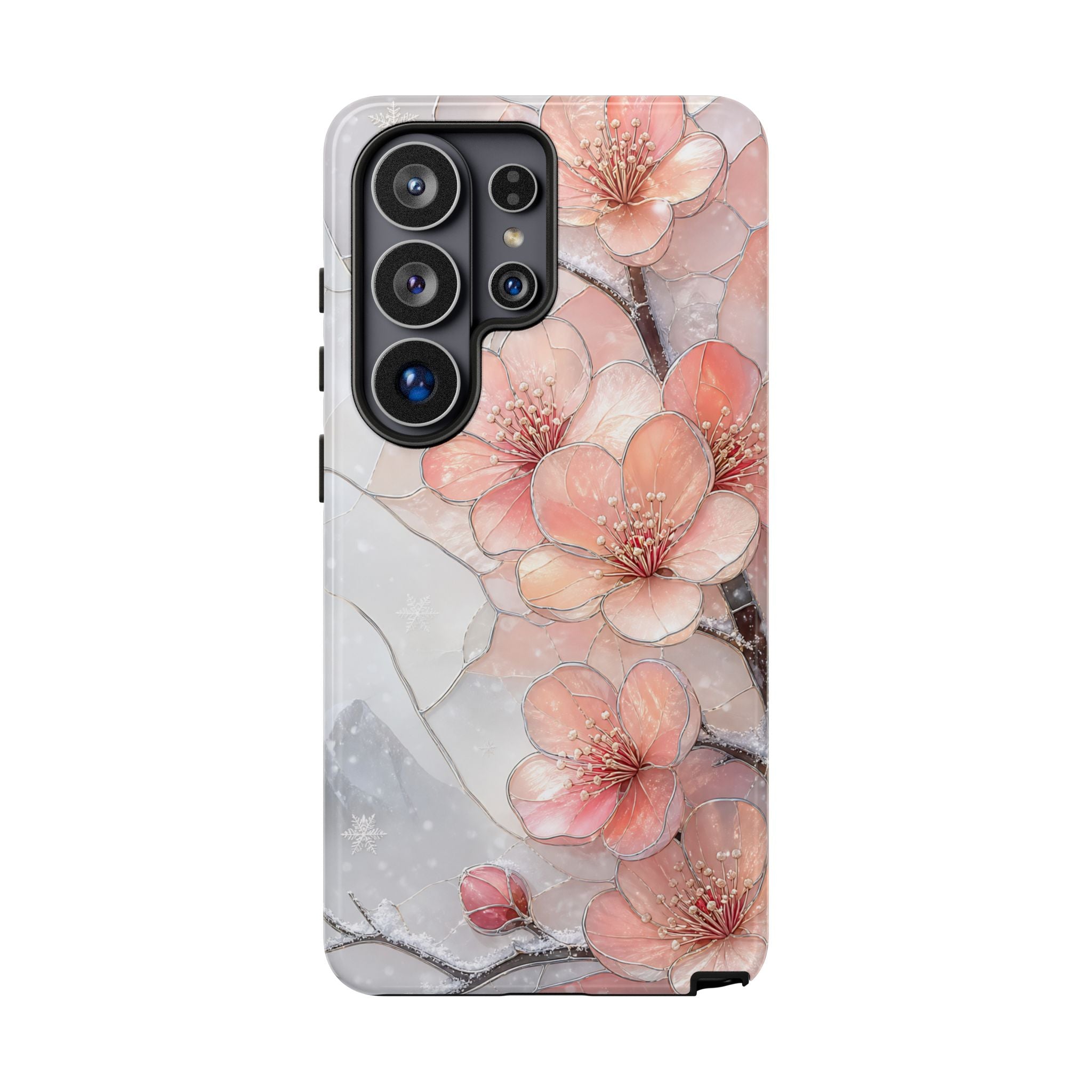 Cherry Blossom Samsung Galaxy Phone Case | Pink Floral Phone Case