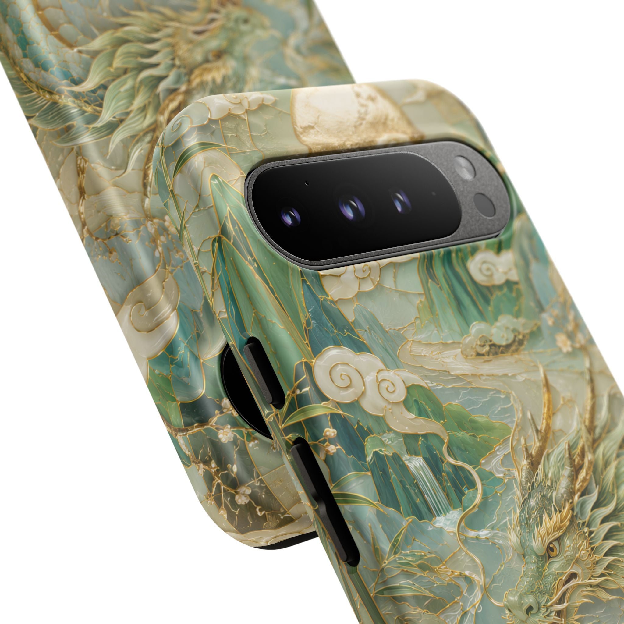 Chinese Dragon Google Pixel Phone Case | Jade Dragon Art Cover