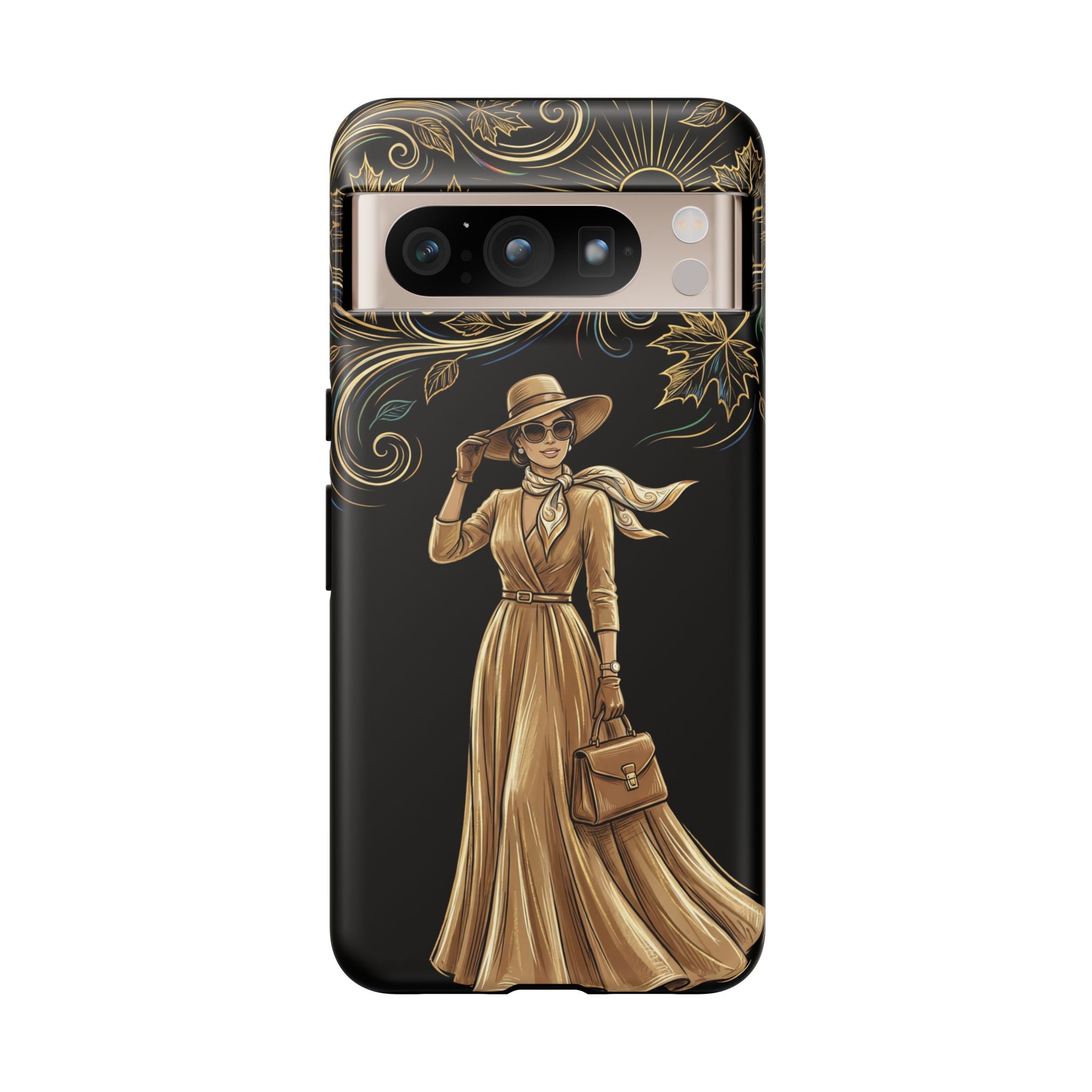 Vintage Autumn Lady Google Pixel Phone Case