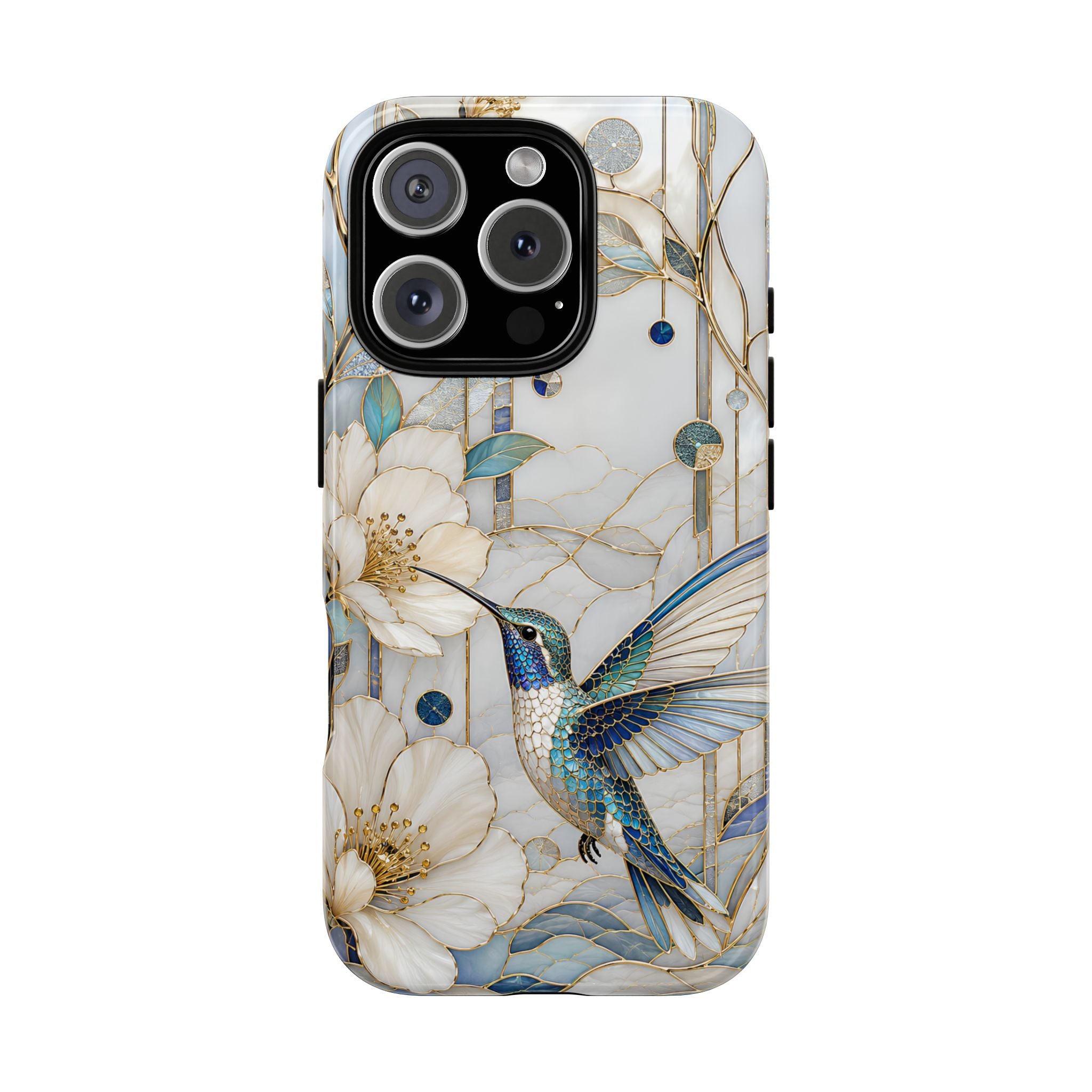 Hummingbird Magnolia iPhone Case | Floral Bird iPhone Case