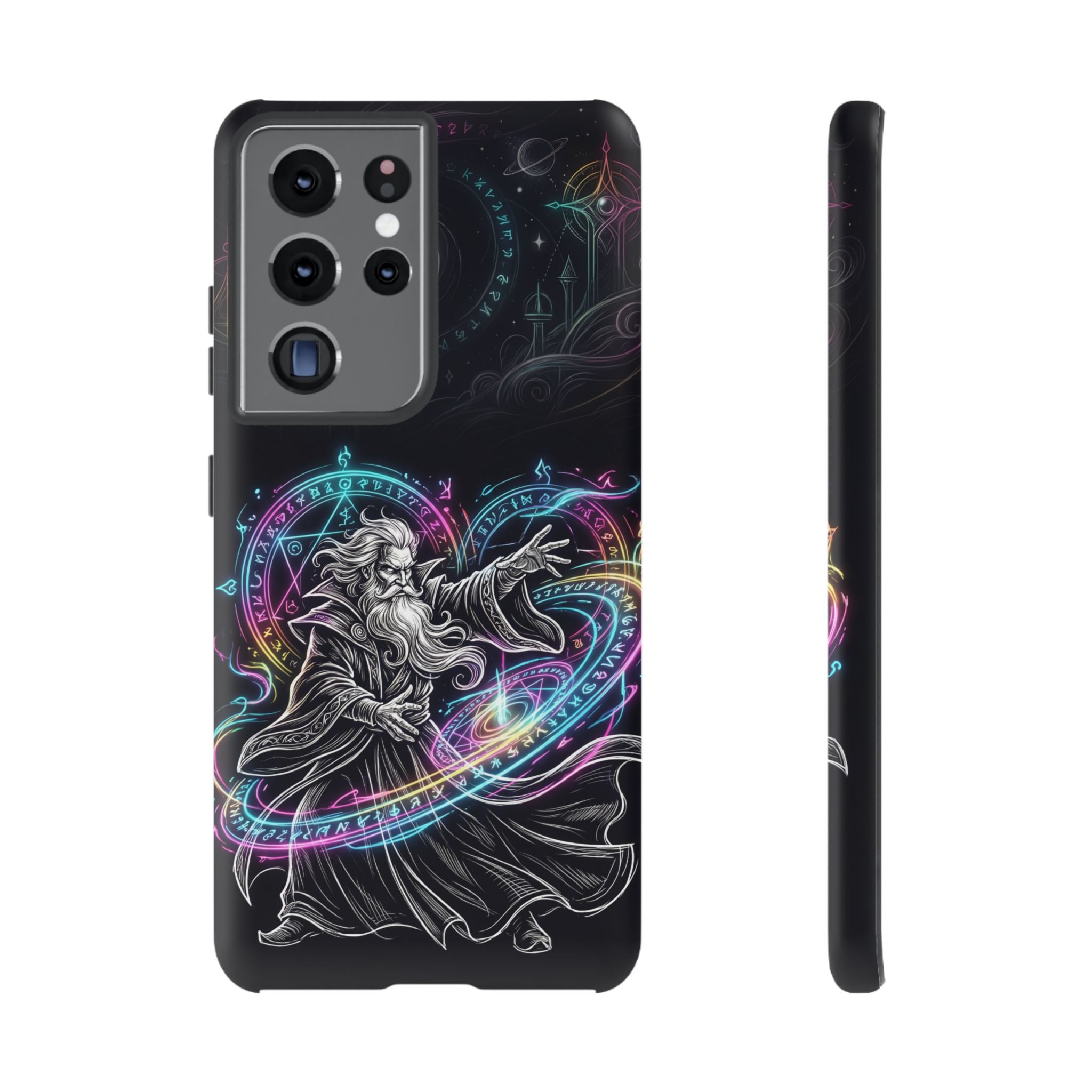 Neon Spell Art Wizard Magic Samsung Galaxy Phone Case