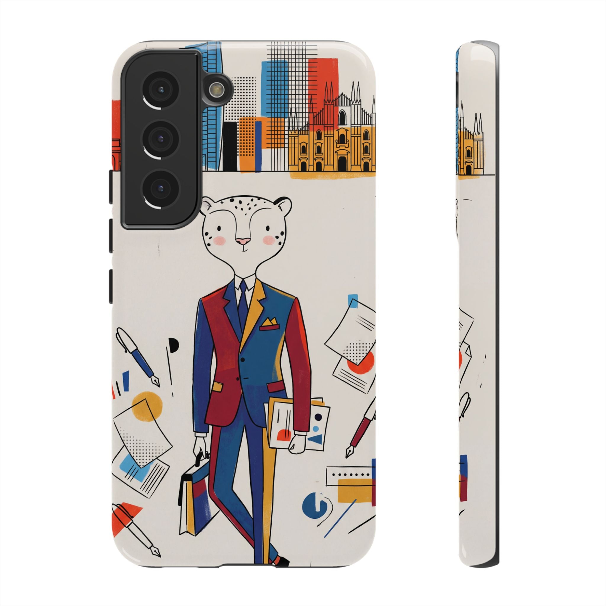 Leopard Executive Samsung Galaxy Phone Case