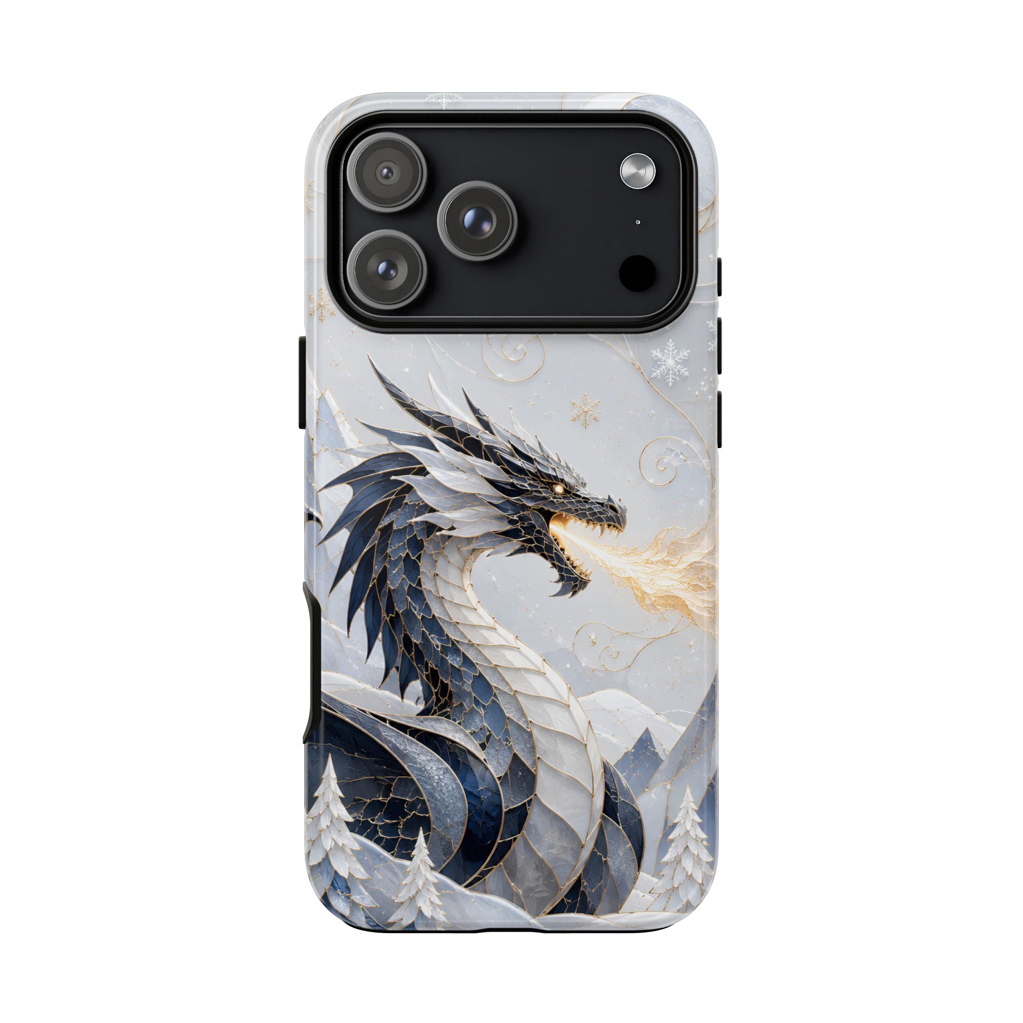 Ice Dragon iPhone Case | Winter Dragon iPhone Case