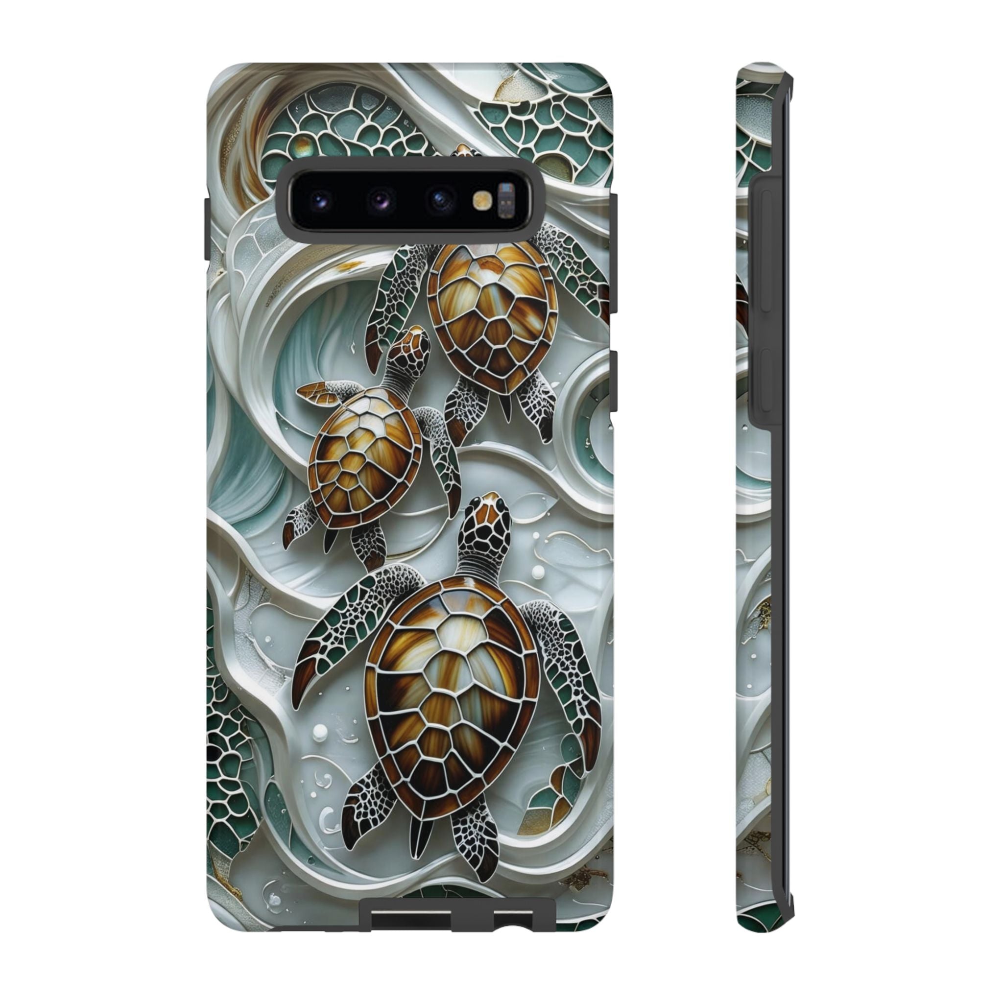 Sea Turtle Samsung Galaxy Case — Ocean Waves Protective Cover