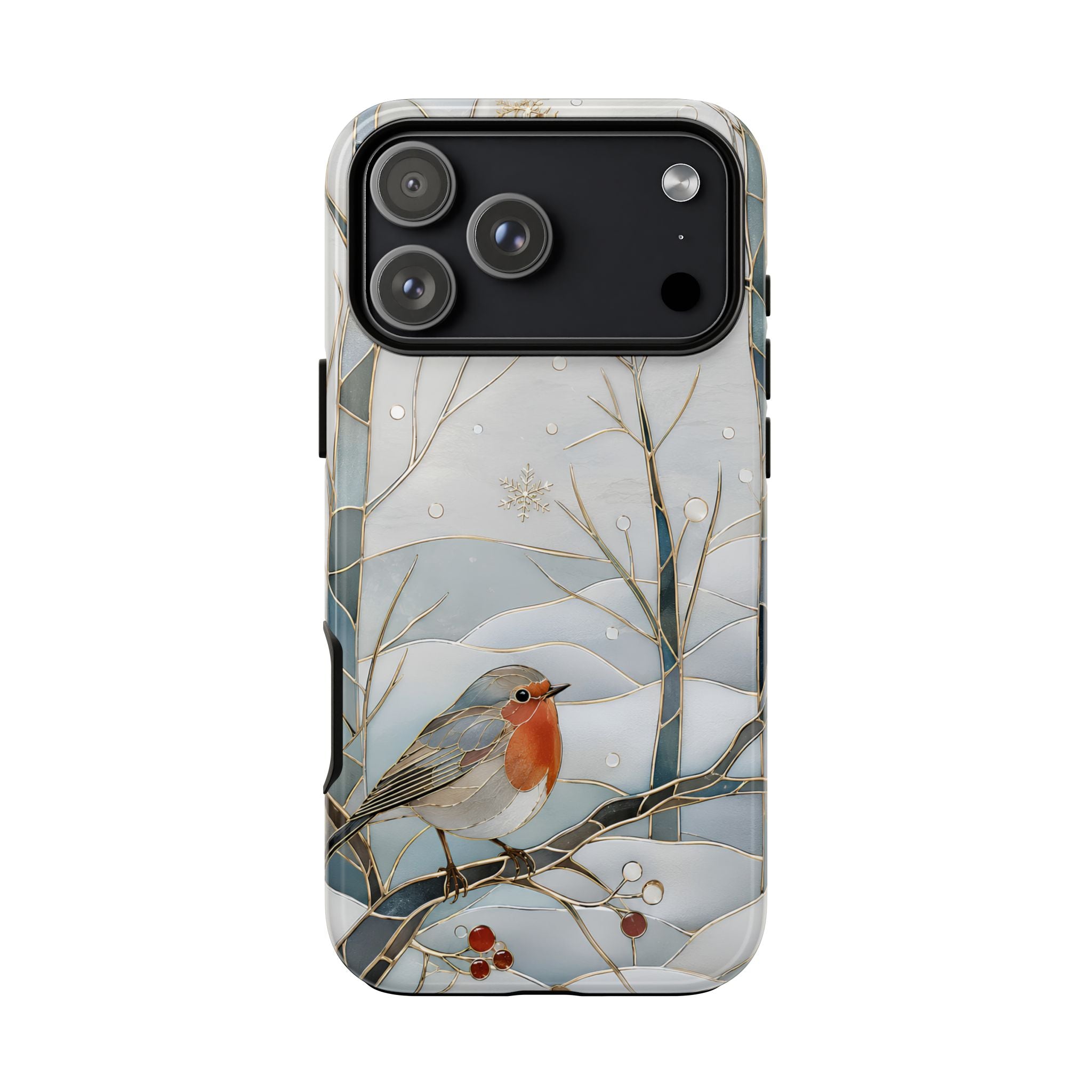 Robin iPhone Case | Winter Bird iPhone Case