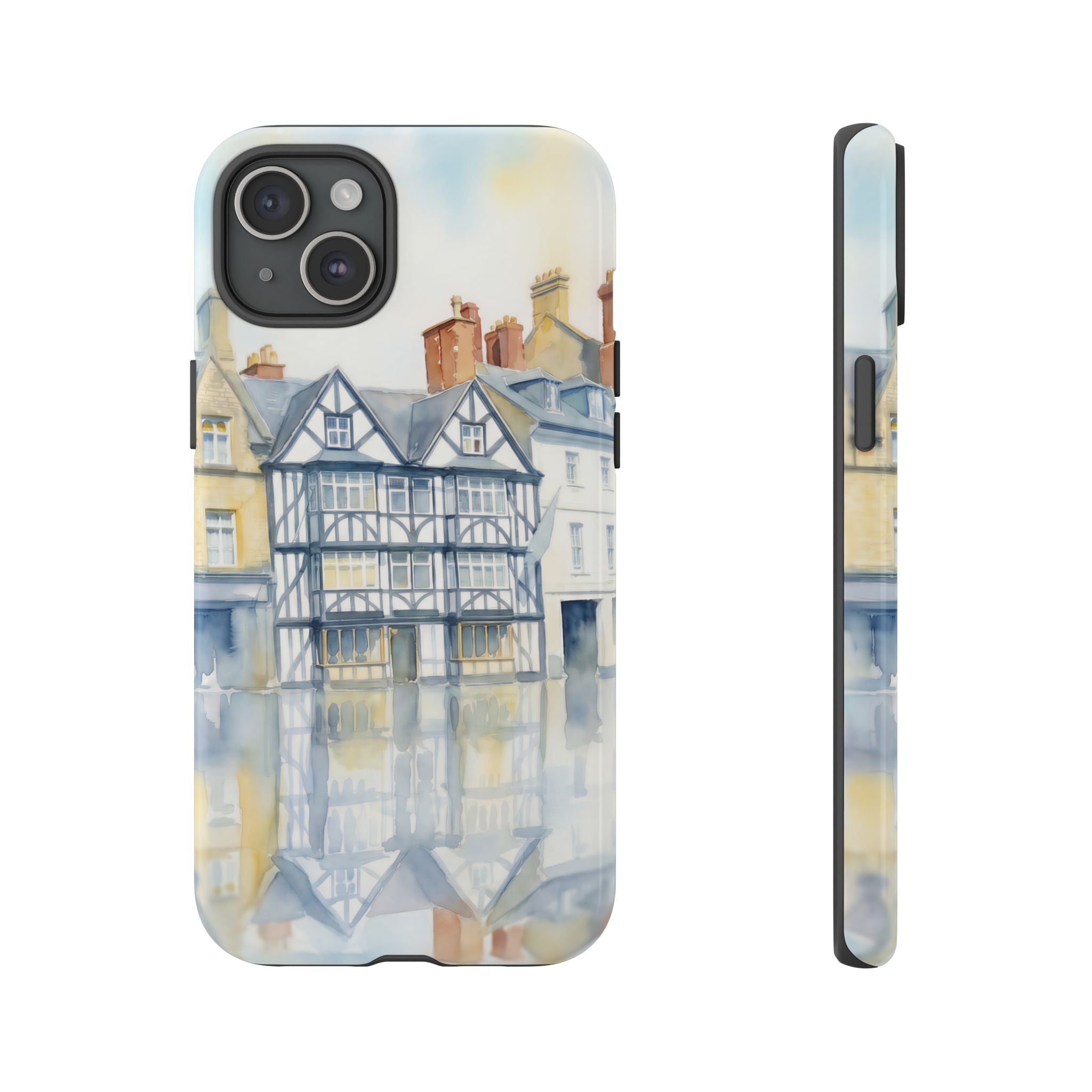 English Tudor Building Aesthetic iPhone Case
