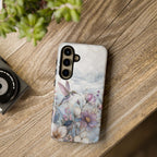 Hummingbird Samsung Galaxy Phone Case | Vintage Floral Phone Case