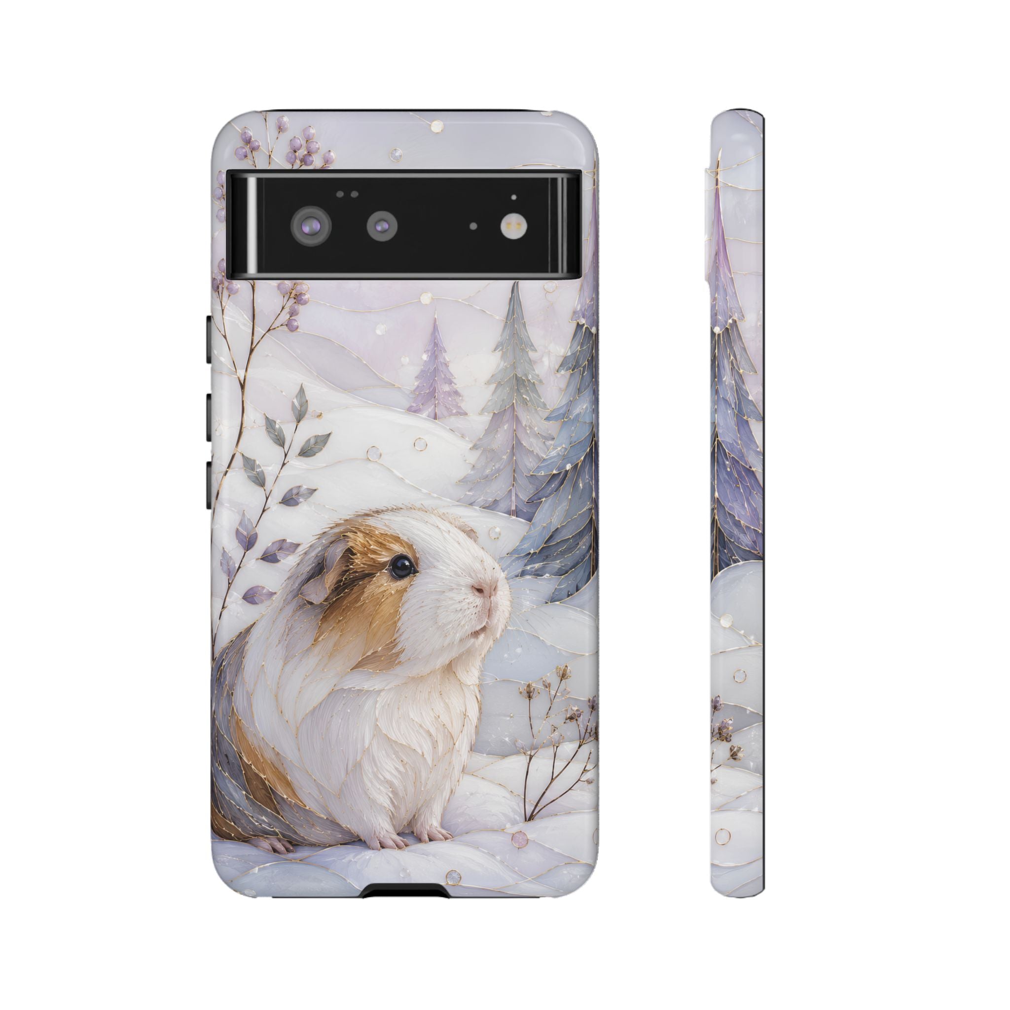 Guinea Pig Google Pixel Phone Case | Winter Guinea Pig Phone Case