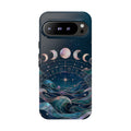 Celestial Zodiac Wheel Google Pixel Phone Case | Moon Phase Phone Case