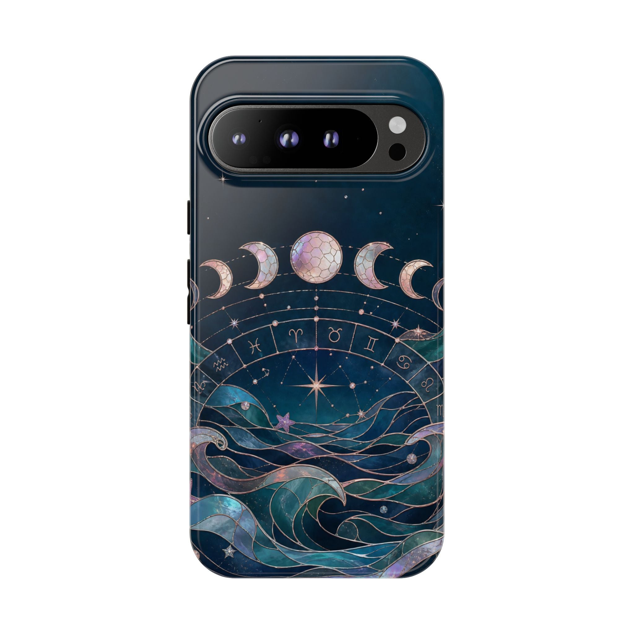 Celestial Zodiac Wheel Google Pixel Phone Case | Moon Phase Phone Case
