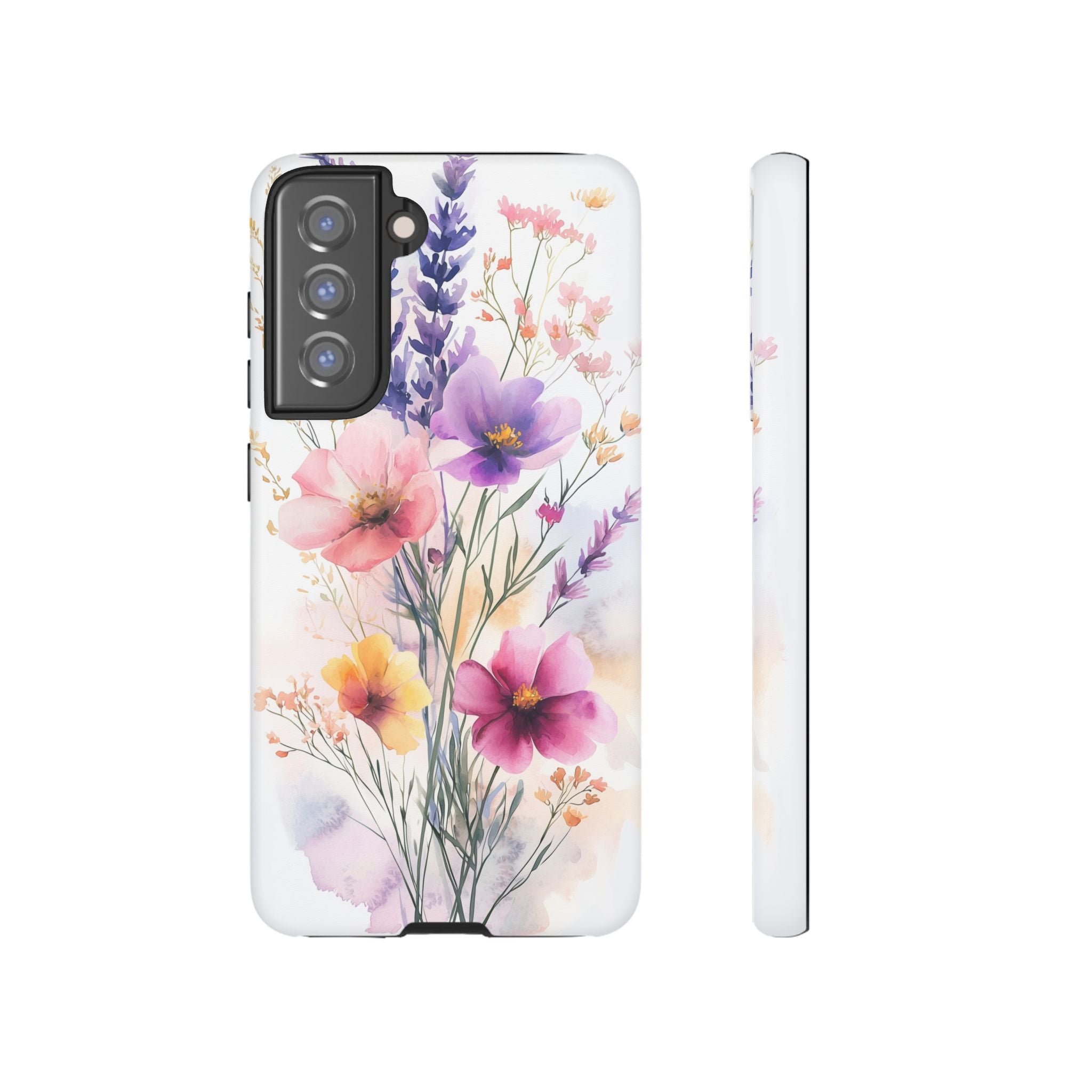Floral Watercolour Samsung Galaxy Case | Pastel Bouquet