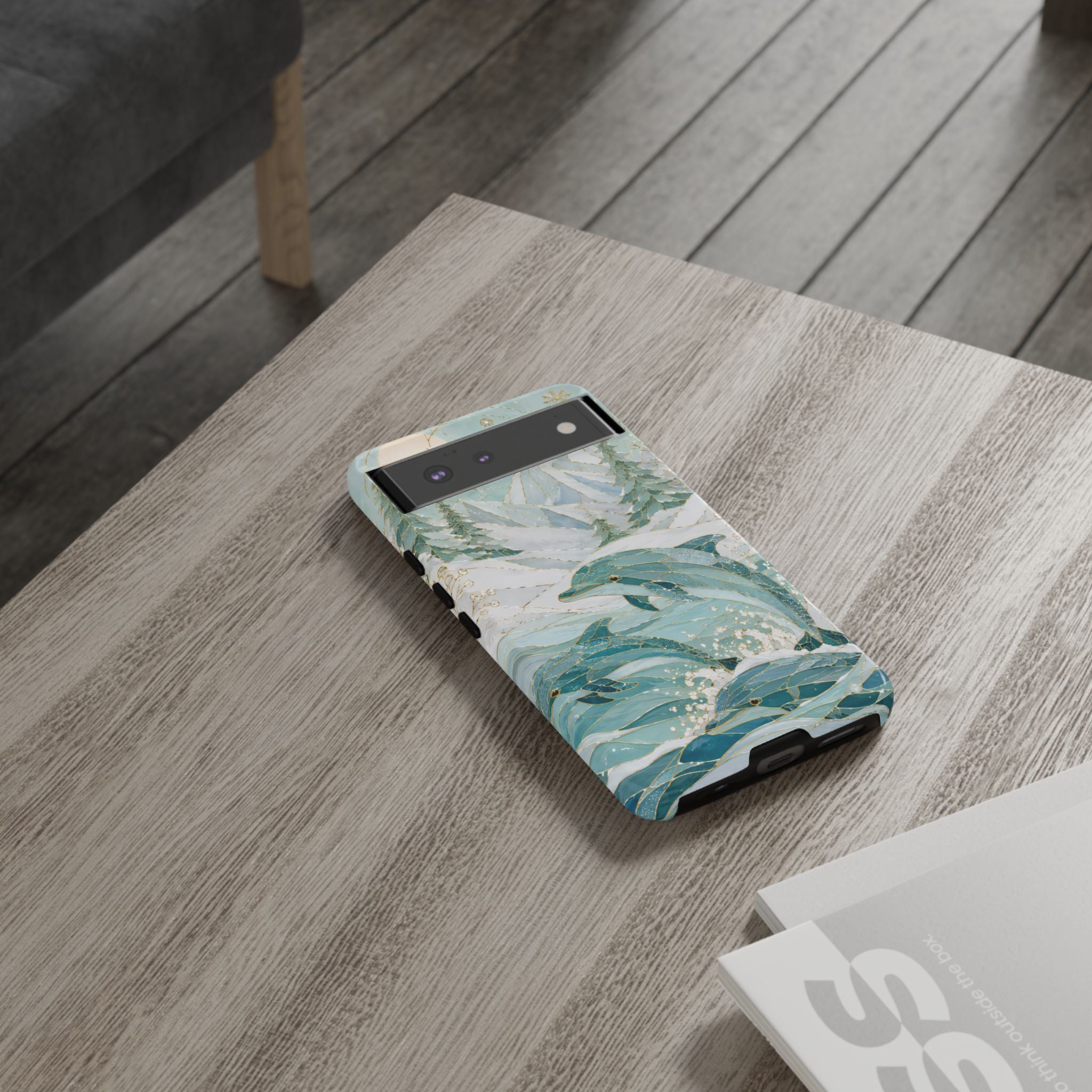 Dolphin Google Pixel Phone Case | Ocean Wave Phone Case