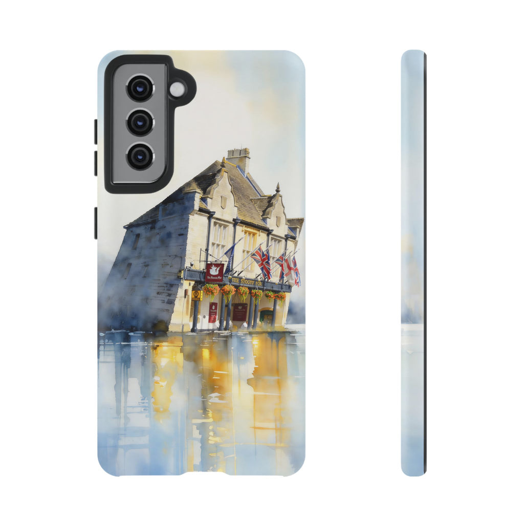 English Village Hotel Aesthetic Samsung Galaxy Phone Case