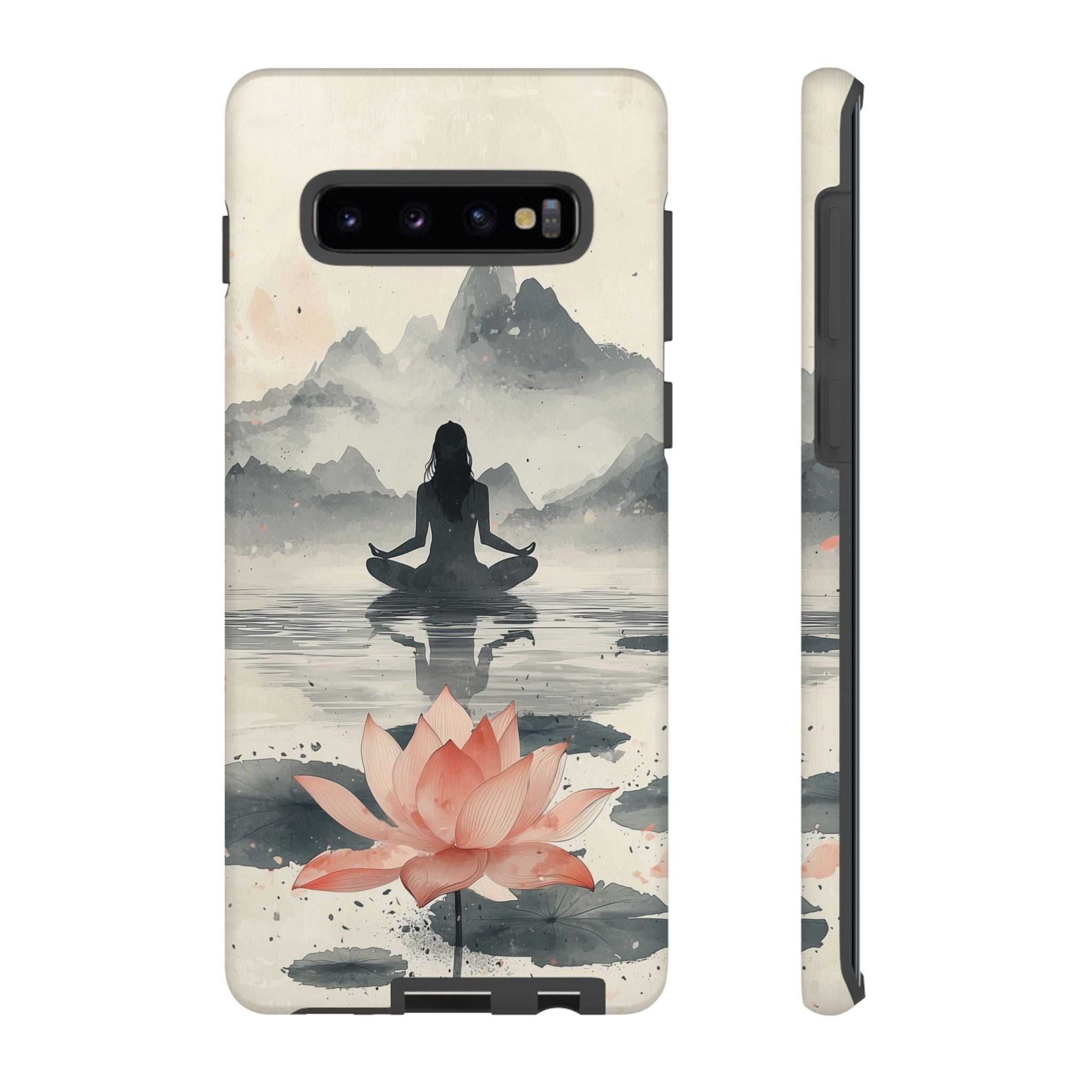 Zen Yoga Meditation Lotus Samsung Galaxy Phone Case