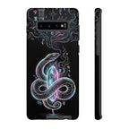 Neon Occult Mystic Snake Crystal Samsung Galaxy Phone Case