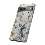 Hummingbird Magnolia Google Pixel Phone Case | Floral Bird iPhone Case