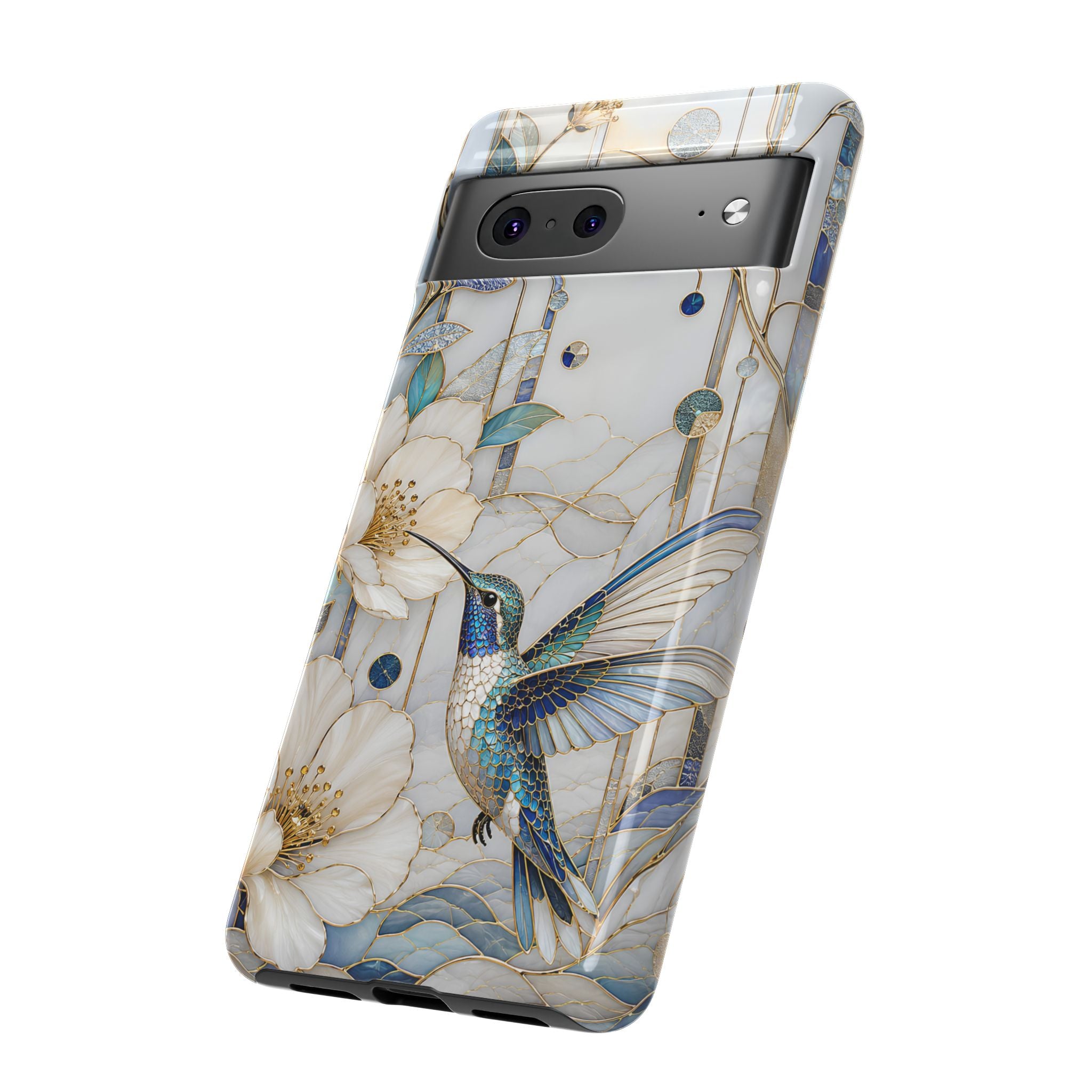 Hummingbird Magnolia Google Pixel Phone Case | Floral Bird iPhone Case