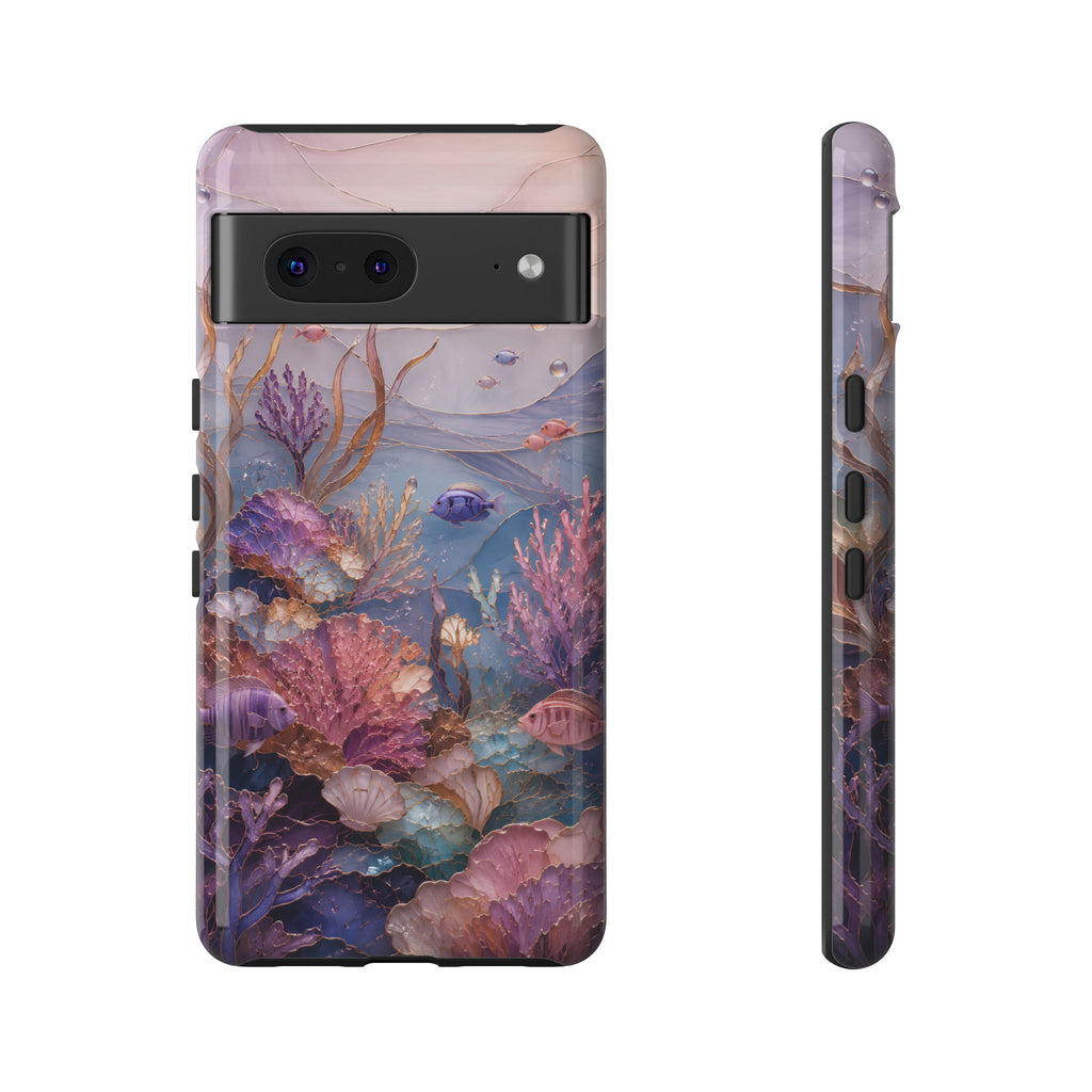 Ocean Reef Google Pixel Phone Case  | Coastal Sea Life Phone Case
