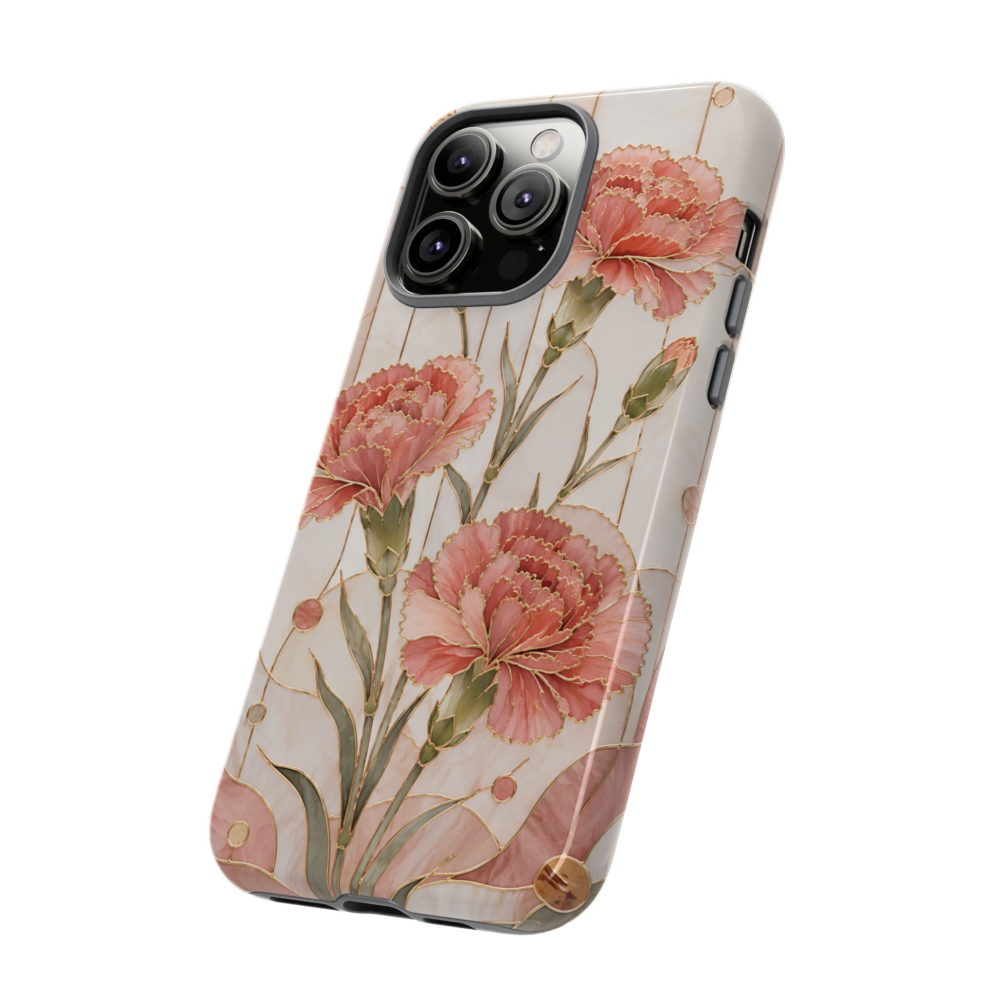 Carnation iPhone Case | Pink Floral iPhone Case