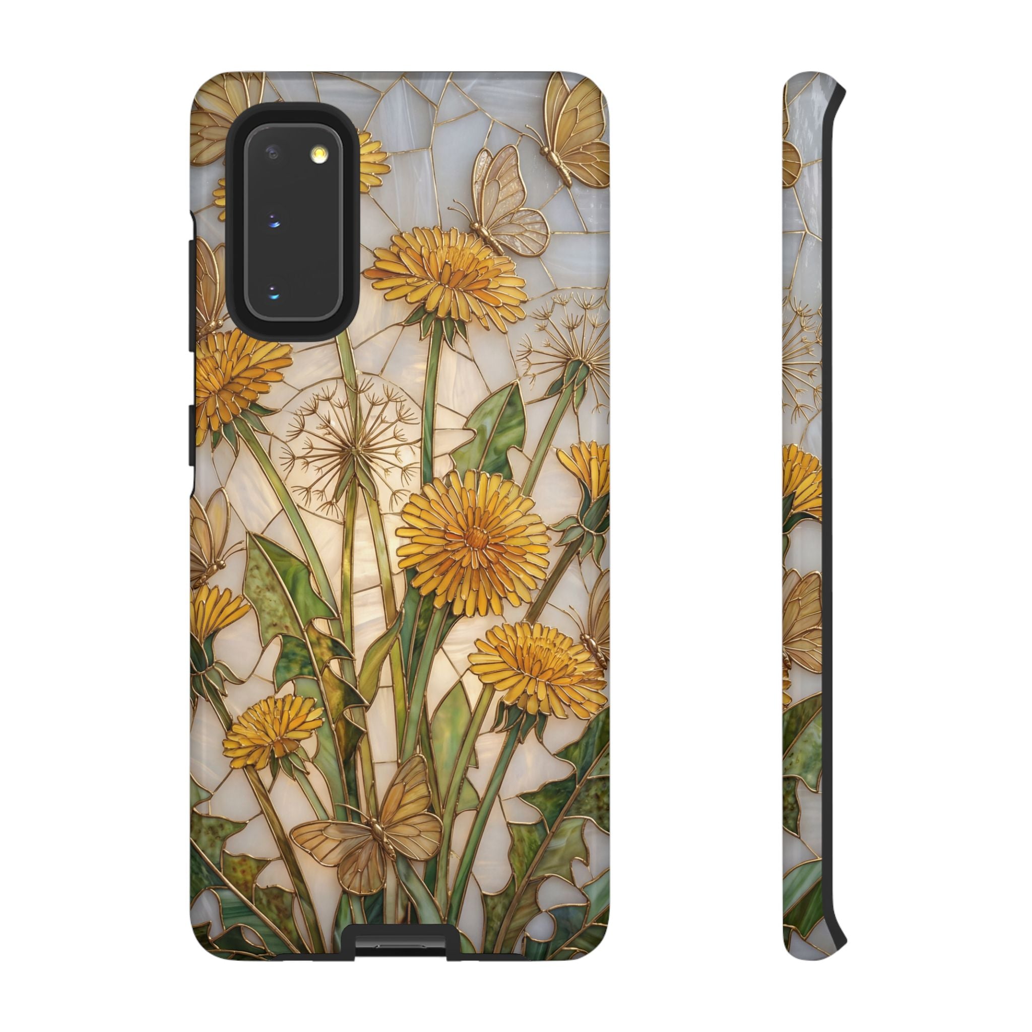 Dandelion Bouquet Tough Samsung Galaxy Case — Floral Botanical Protective Cover