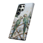 Parrot Phone Samsung Galaxy Case | Winter Bird Phone Case