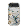 Hummingbird Magnolia iPhone Case | Floral Bird iPhone Case